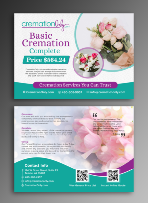 Postcard Design by ecorokerz for Palm Products LLC | Design: #28115166