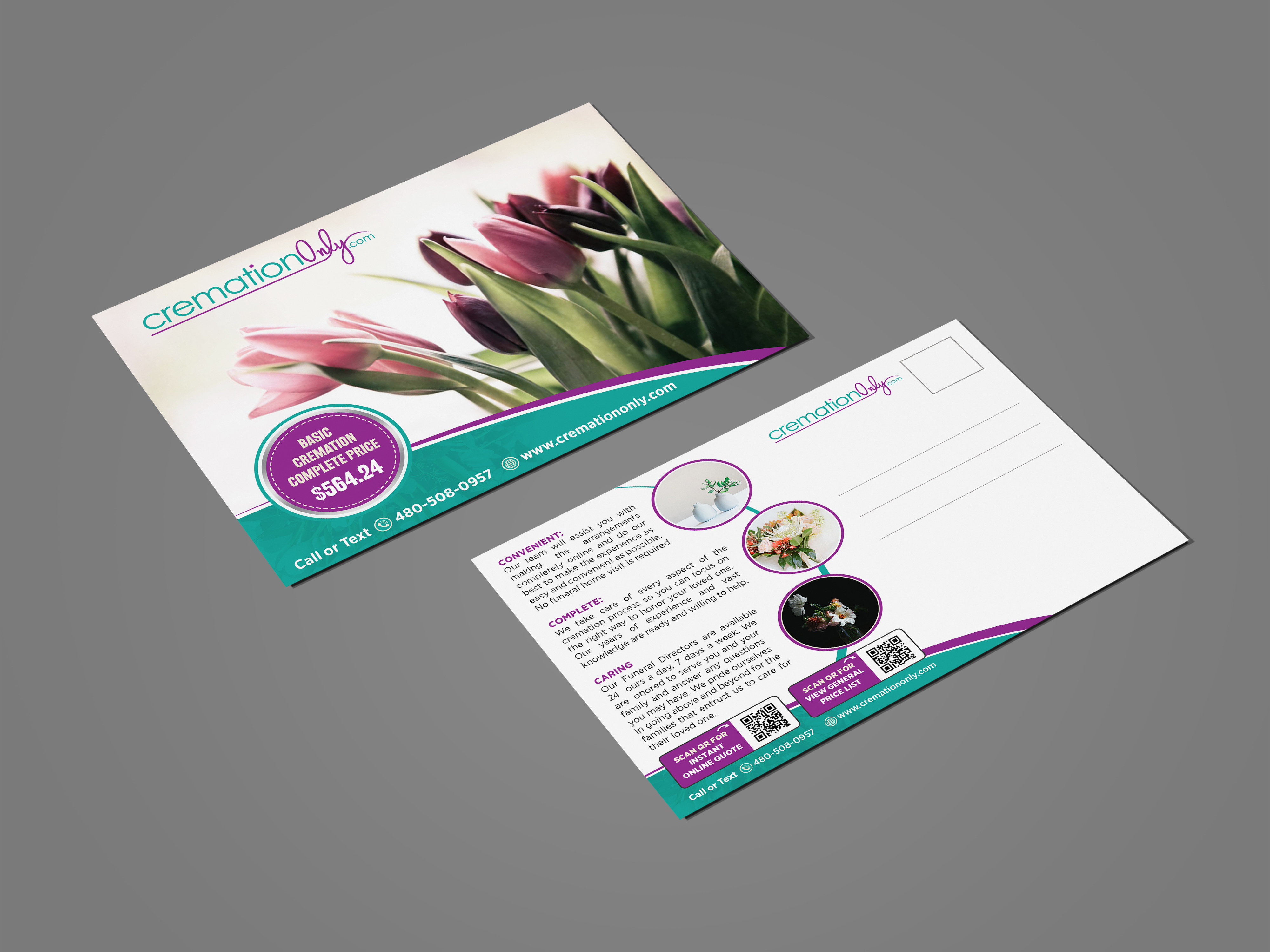 Postcard Design by GraphicsGuru for Palm Products LLC | Design #28118666