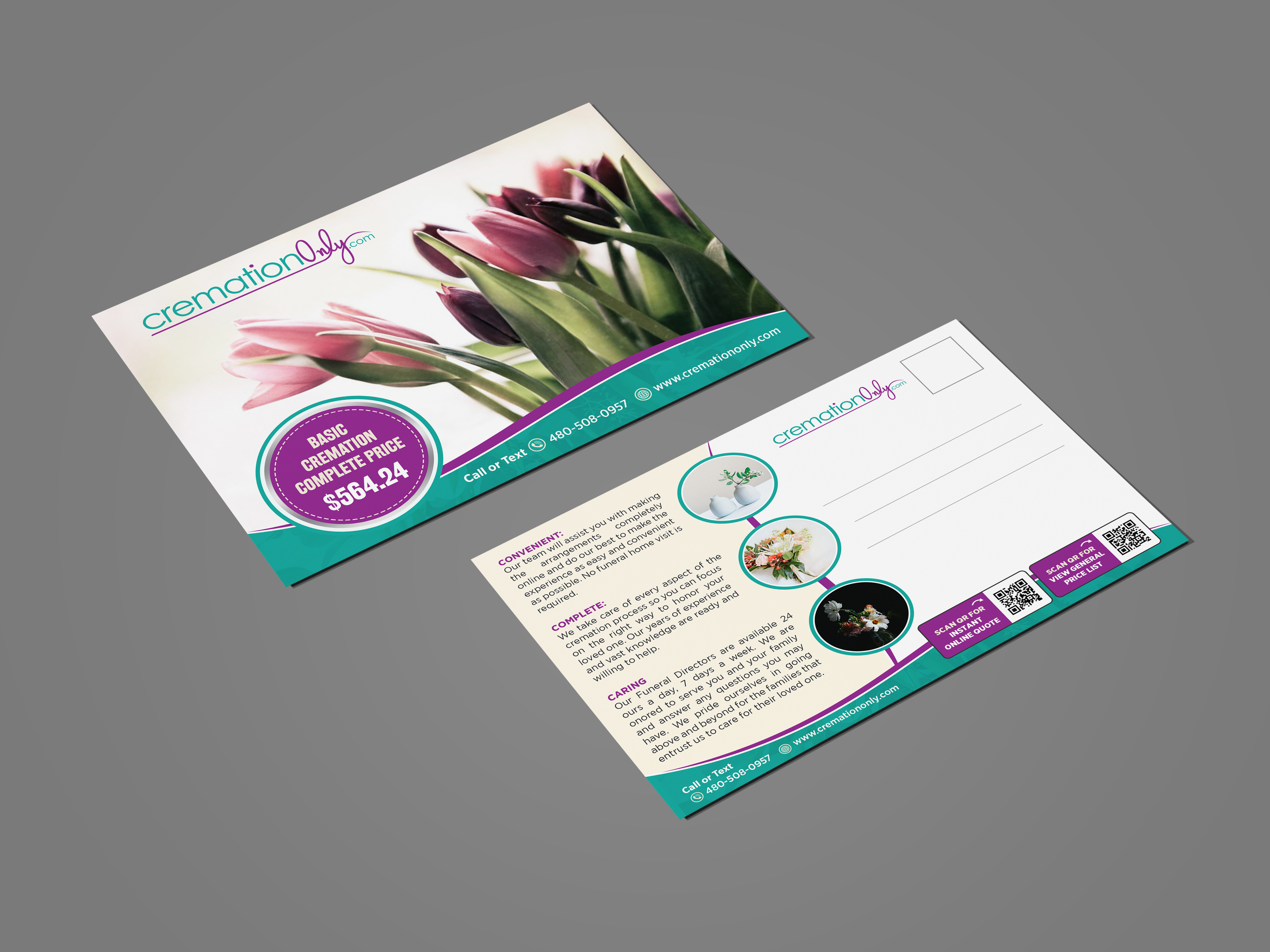 Diseño de Postal por GraphicsGuru para Palm Products LLC | Diseño #28120765