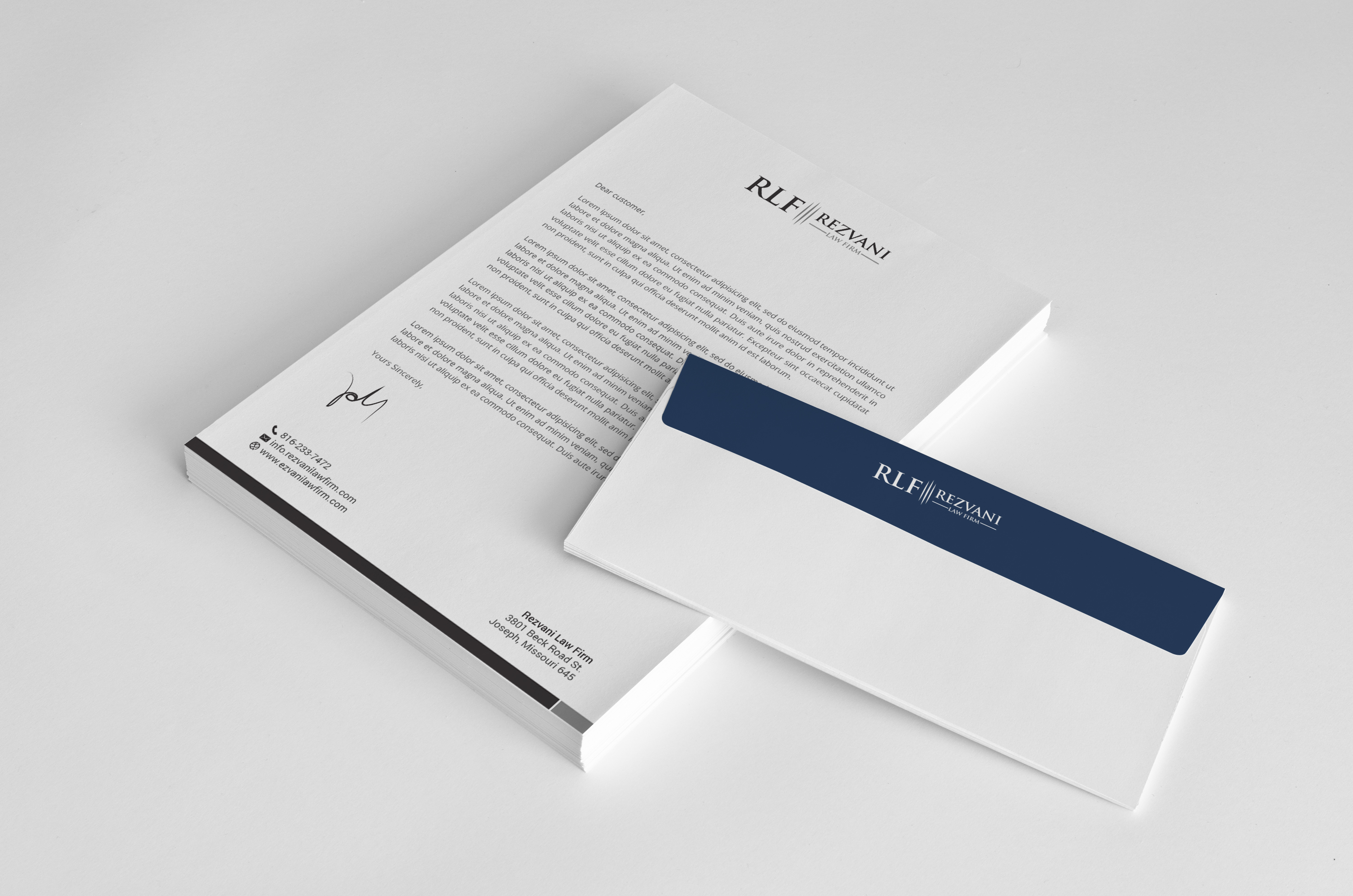 Letterhead Design by R.design for this project | Design #28126562