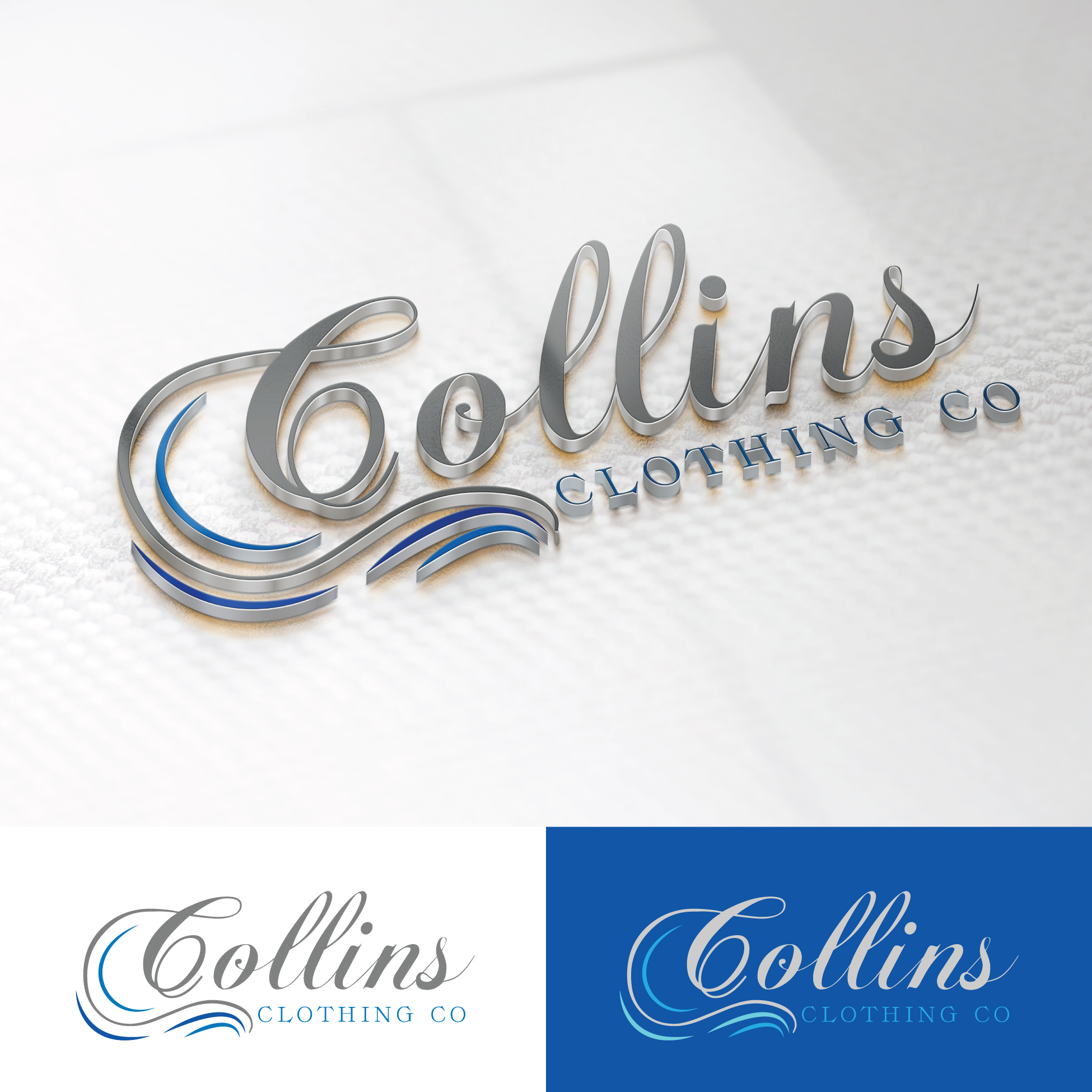 Logo Design by StromDesignHub for Collins Clothing Co | Design #28117557