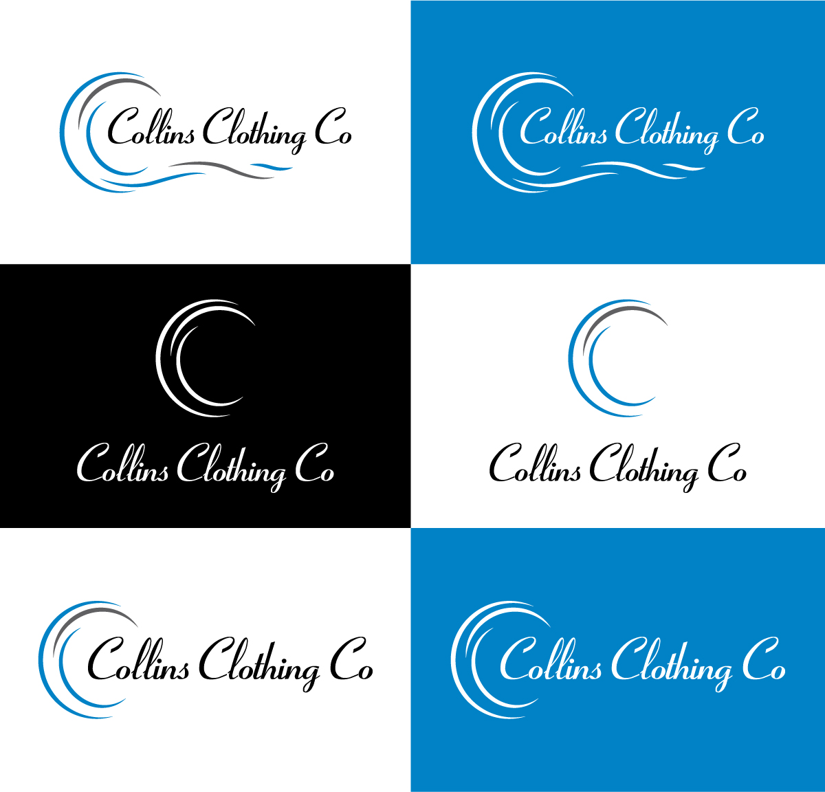 Logo Design by Mr. Art for Collins Clothing Co | Design #28149695