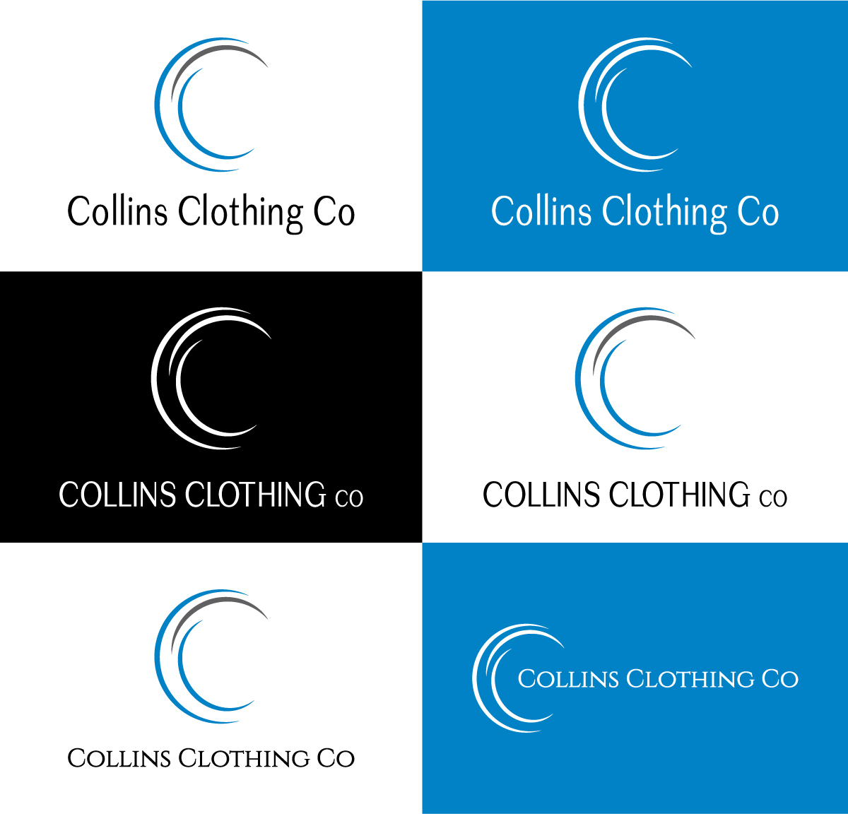 Logo Design by Mr. Art for Collins Clothing Co | Design #28149696