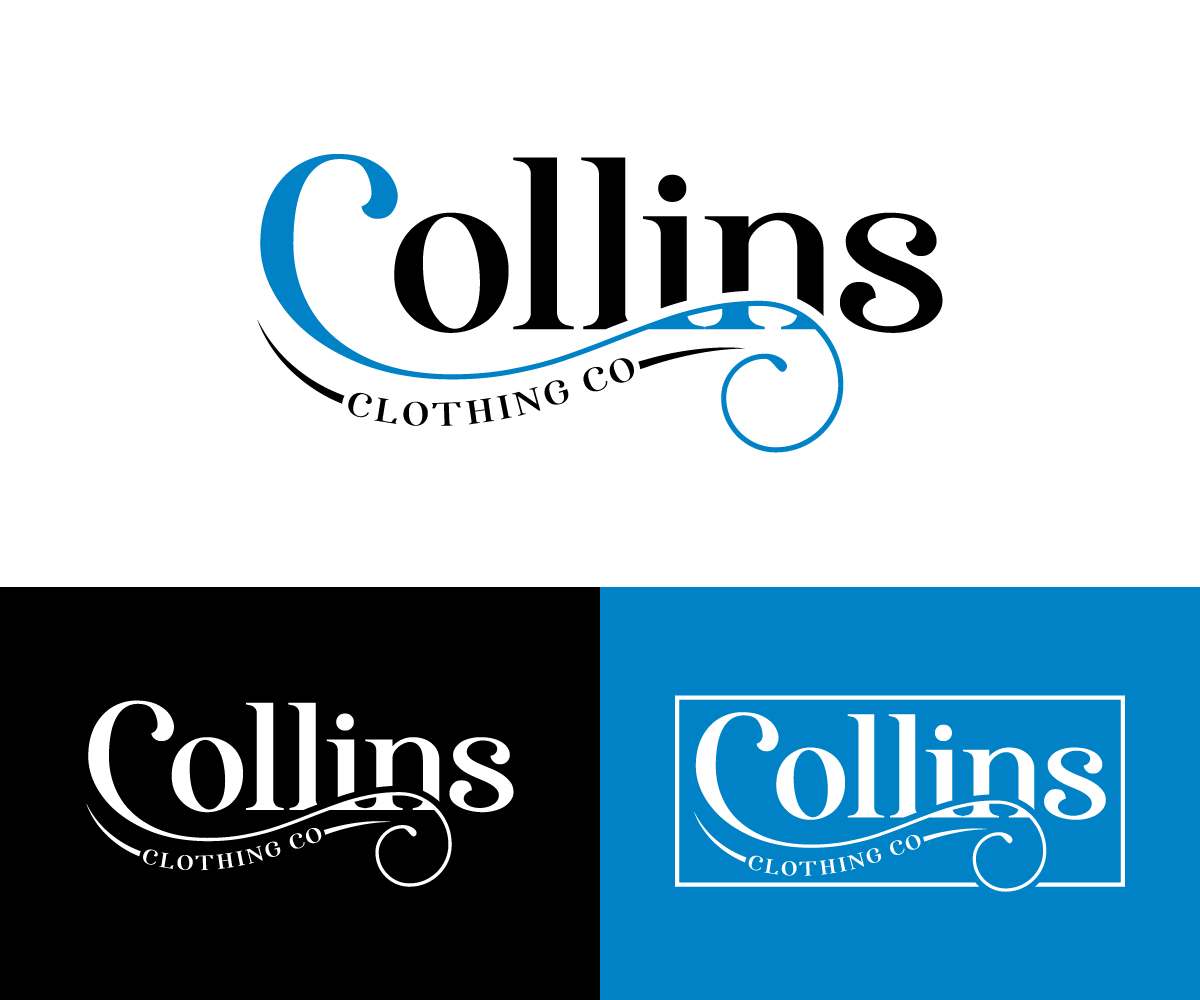 Logo-Design von Mr. Art für Collins Clothing Co | Design #28178823