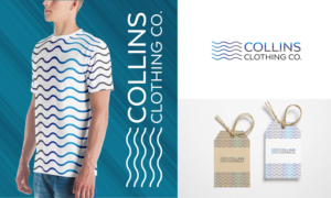 Logo Design by ILLUSTRATOR PRO for Collins Clothing Co | Design: #28147089