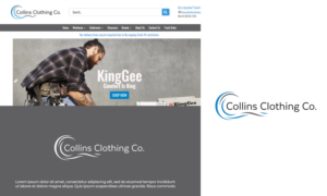 Logo Design by ILLUSTRATOR PRO for Collins Clothing Co | Design: #28148601