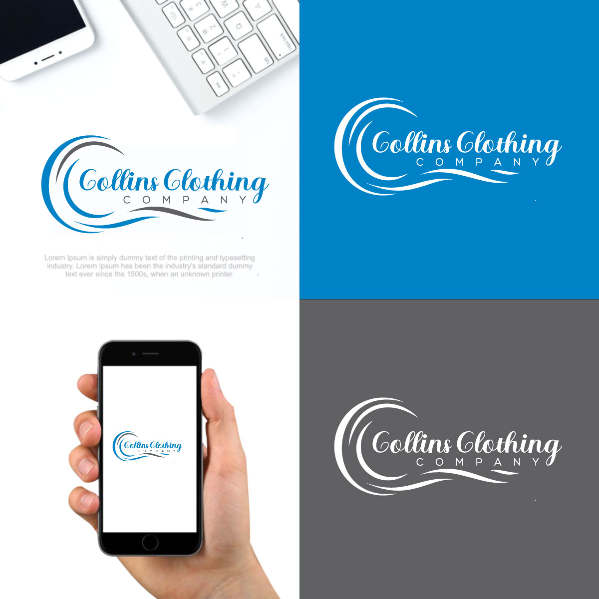 Logo Design by ismail islam for Collins Clothing Co | Design #28115766