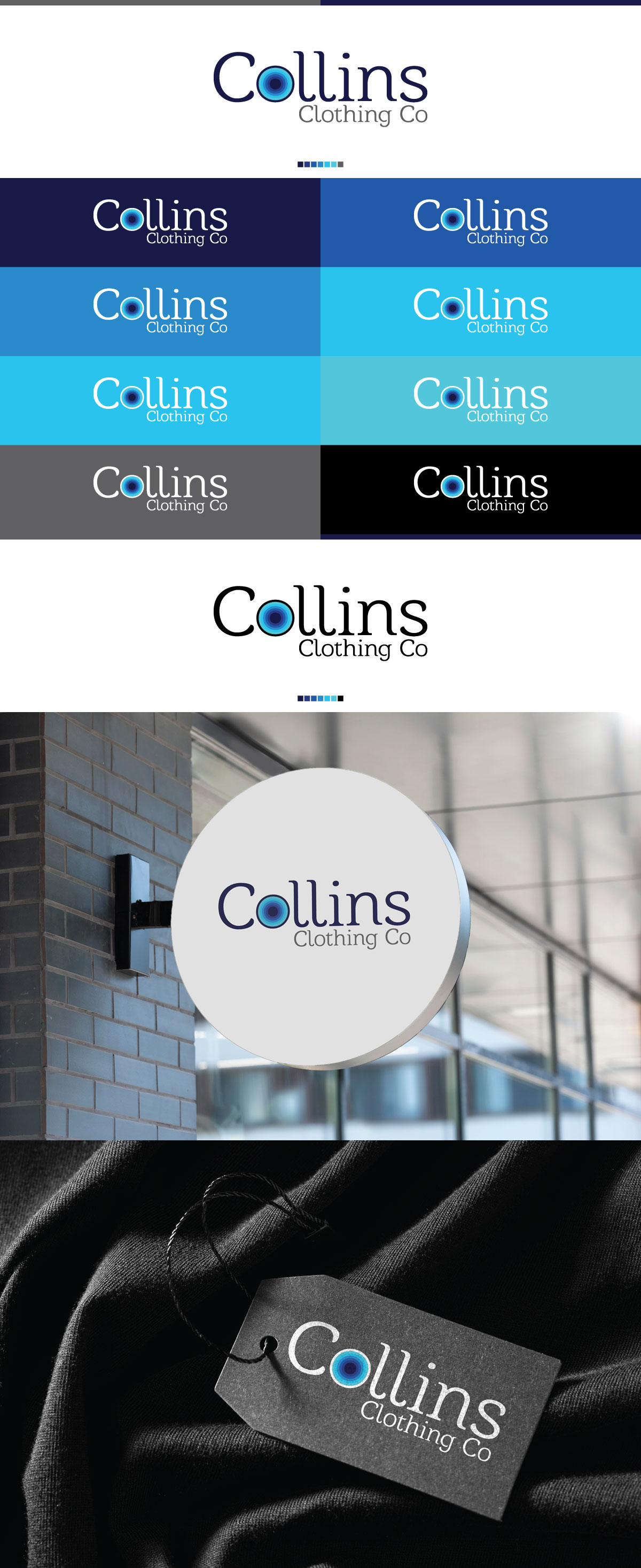 Logo Design by Shahbaz Studios for Collins Clothing Co | Design #28177221
