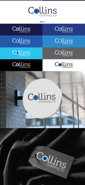 Logo Design by Shahbaz Studios for Collins Clothing Co | Design: #28177400