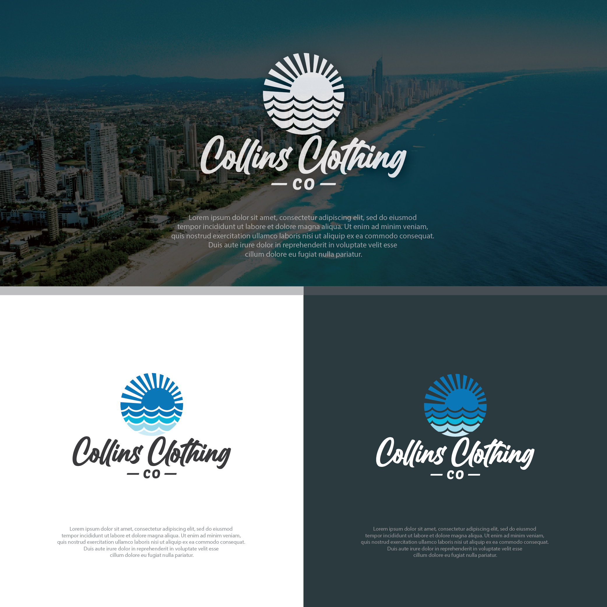 Logo Design by RPN.Kusuma for Collins Clothing Co | Design #28180527