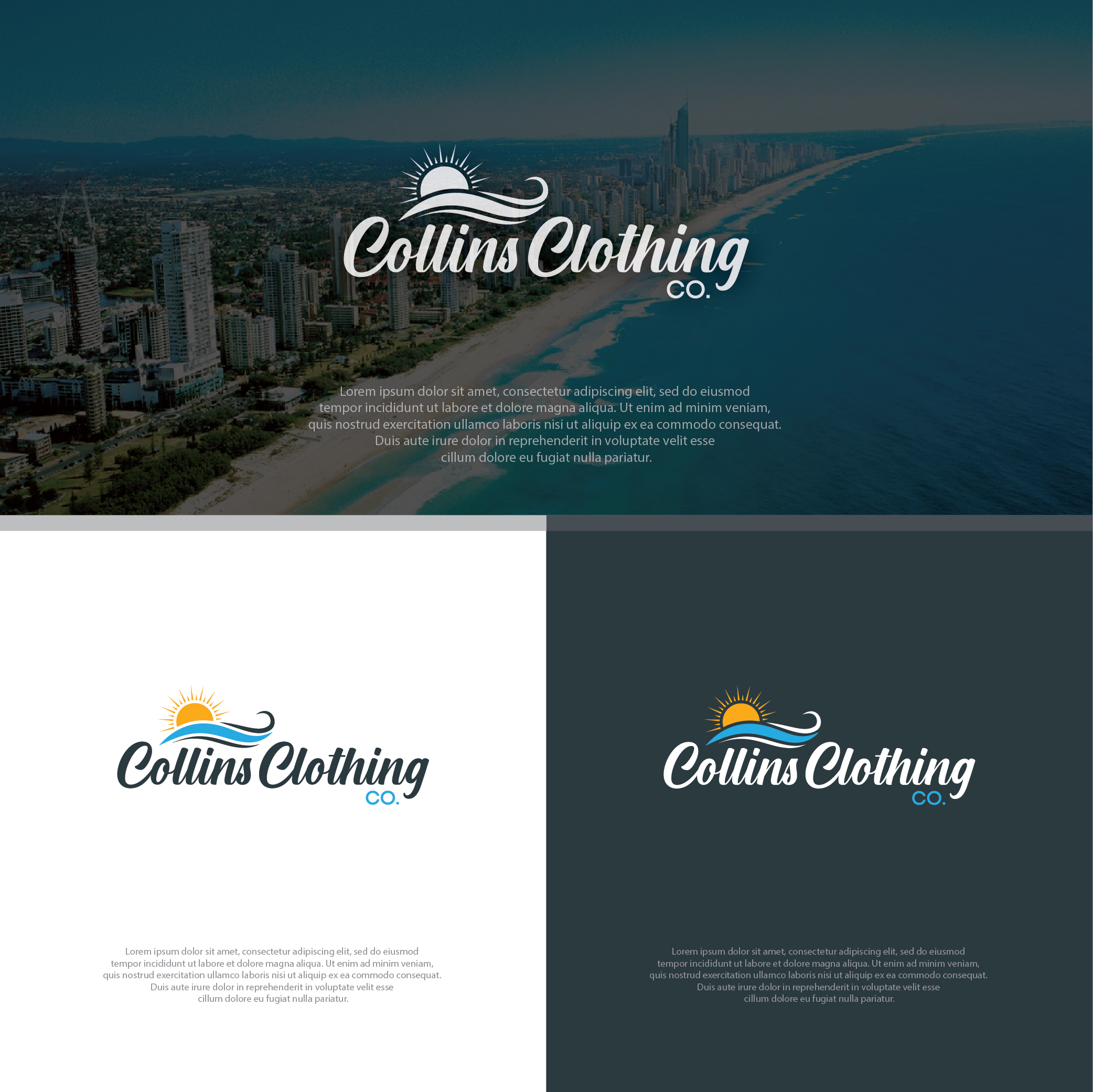 Logo Design by RPN.Kusuma for Collins Clothing Co | Design #28207284