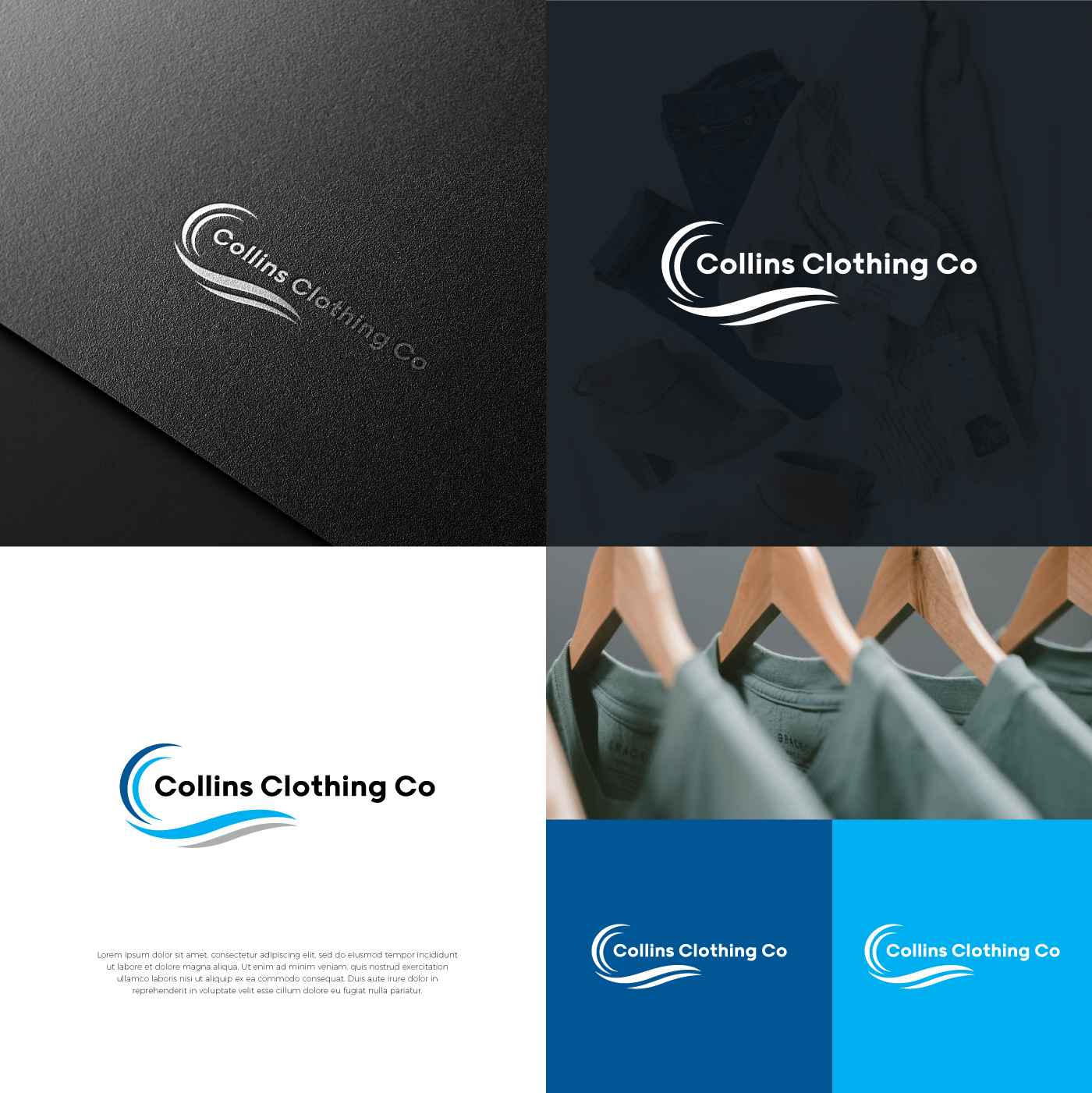 Logo Design by HWdesigns for Collins Clothing Co | Design #28116837