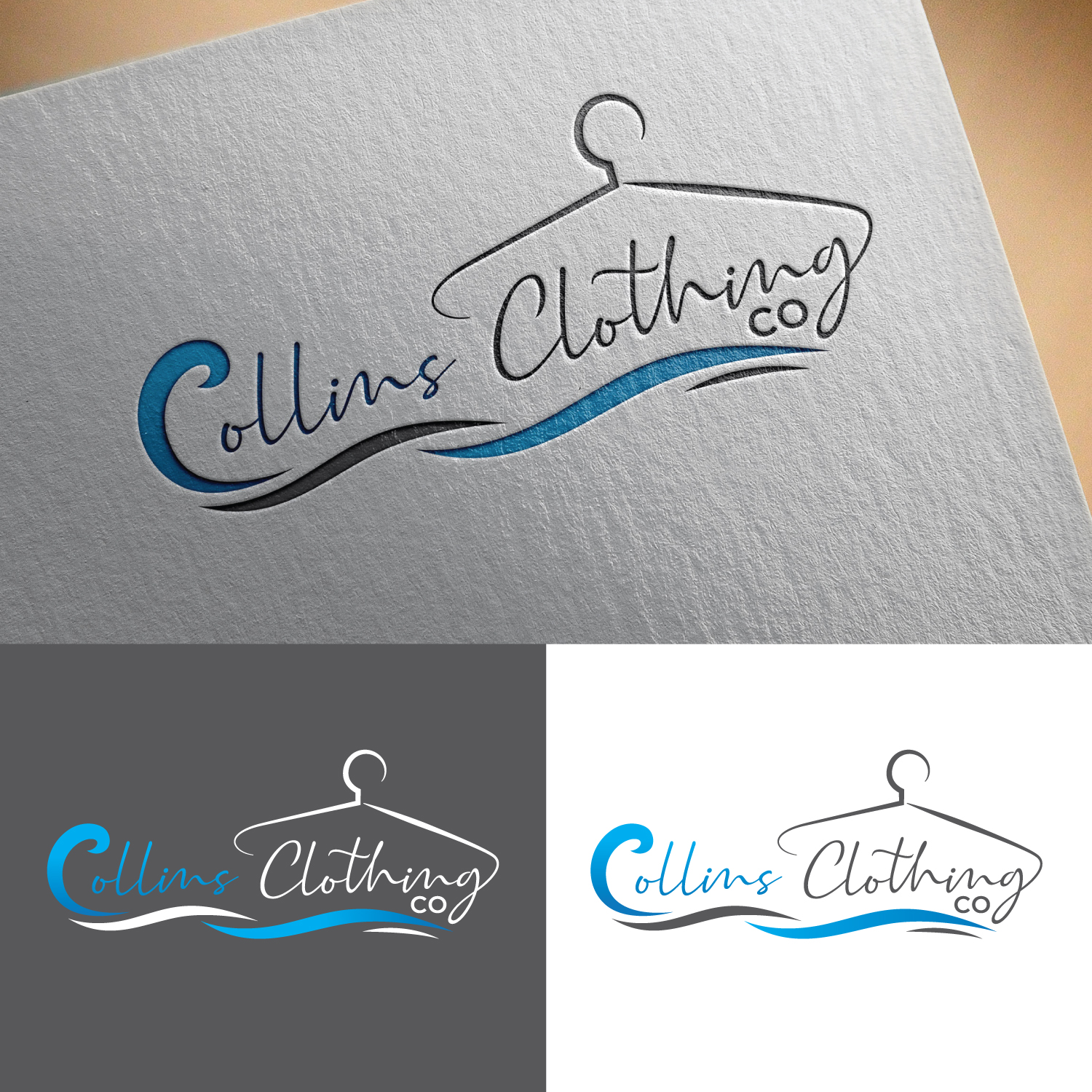 Logo Design by LAXMI DESIGNHUB for Collins Clothing Co | Design #28139358