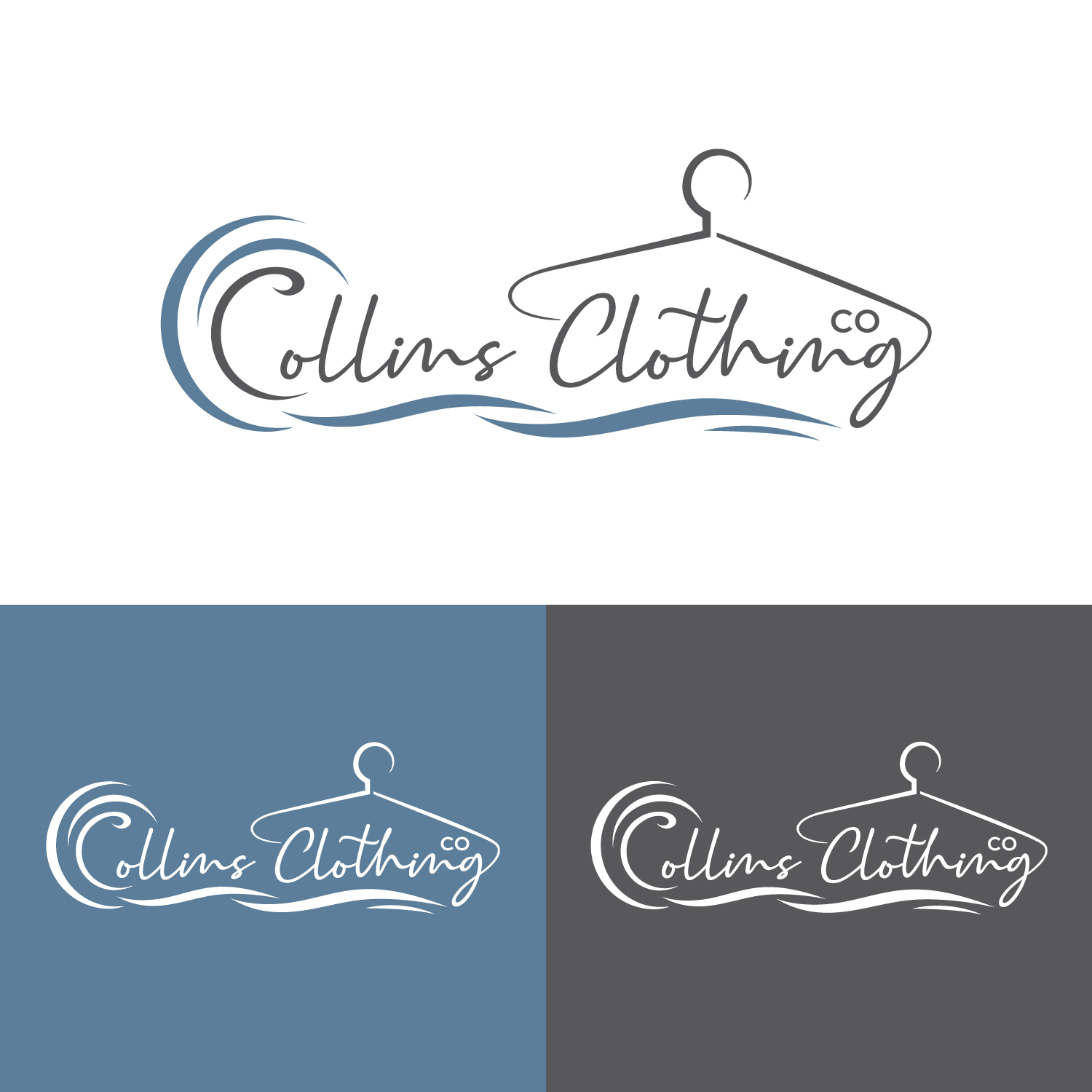 Logo Design by LAXMI DESIGNHUB for Collins Clothing Co | Design #28168161