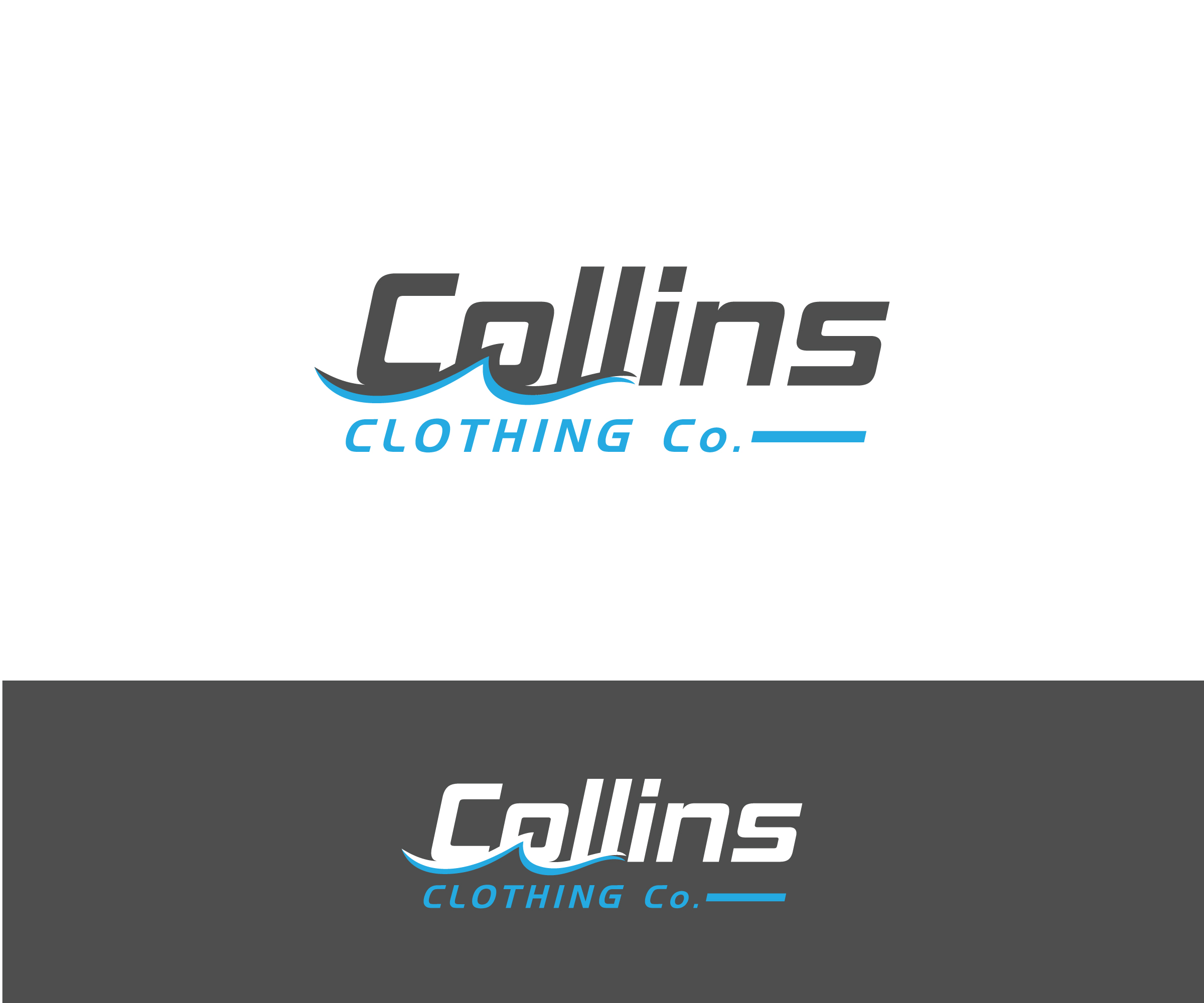 Logo Design by ecorokerz for Collins Clothing Co | Design #28128473