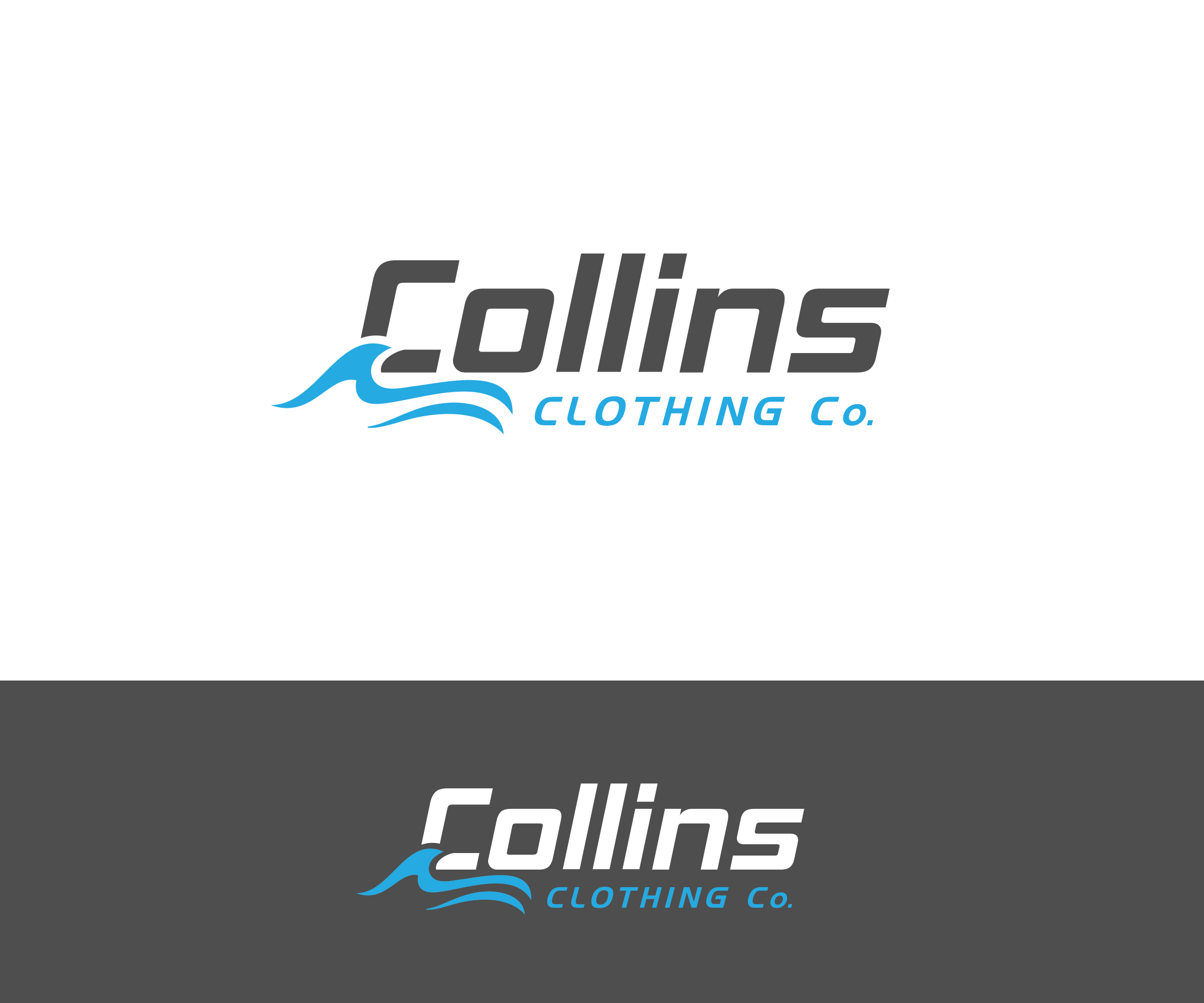 Logo Design by ecorokerz for Collins Clothing Co | Design #28134884
