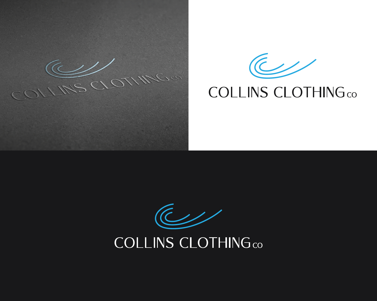 Logo Design by MAWBM for Collins Clothing Co | Design #28134917