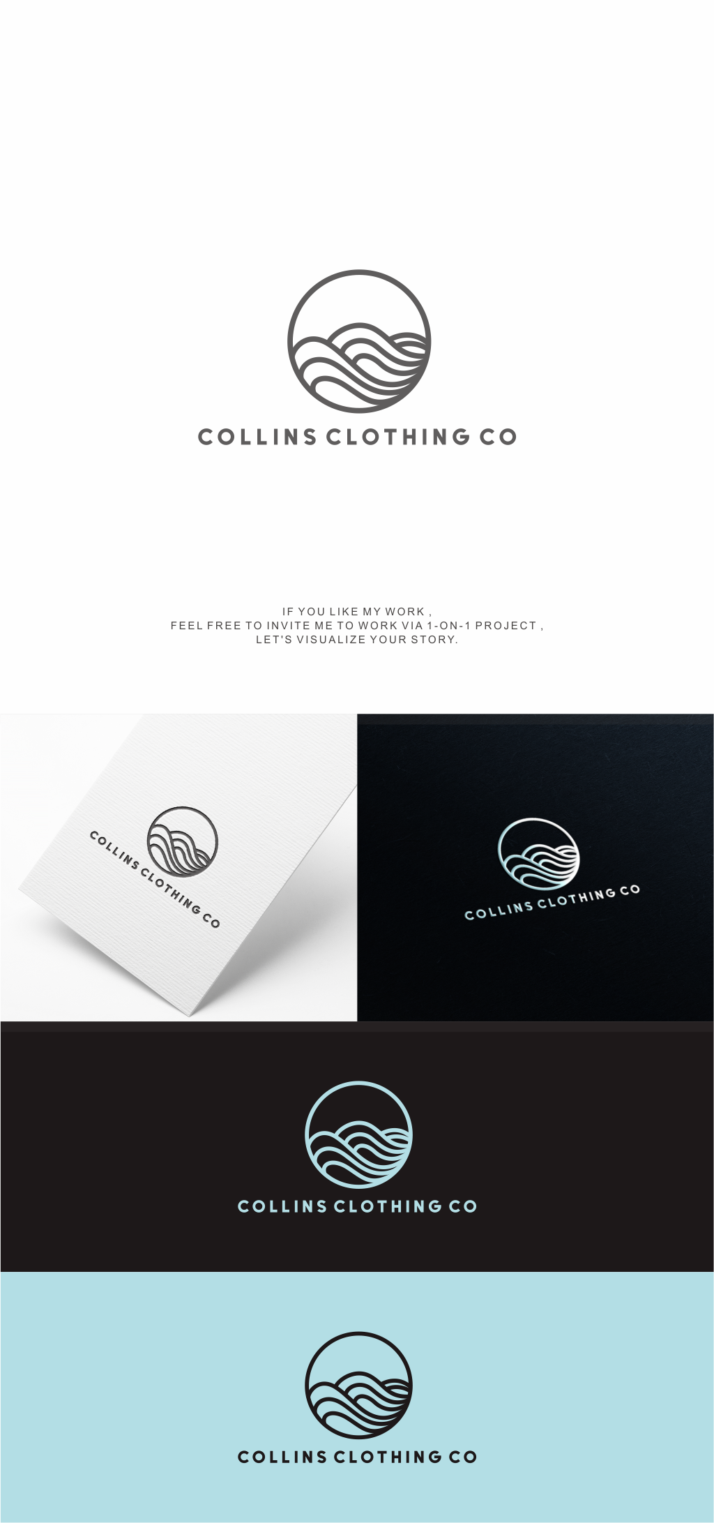 Logo Design by MASH Std for Collins Clothing Co | Design #28115341