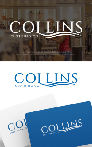 Logo-Design von Asya Logo für Collins Clothing Co | Design #28114725