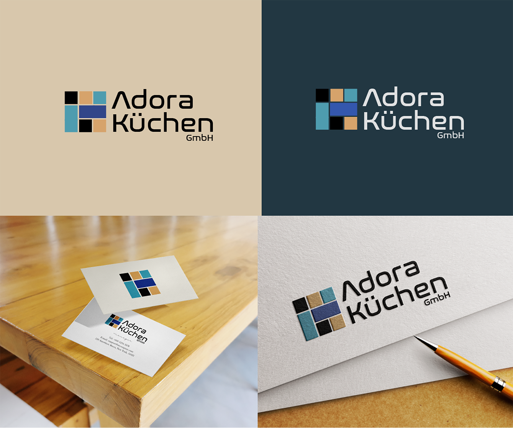 Logo Design by dennisdesigns for Adora Küchen GmbH | Design #28119663