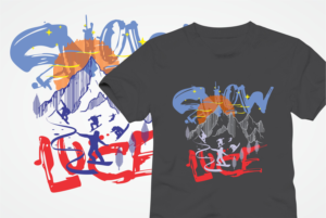 T-shirt Design by CleoC for Snow Luce | Design: #28126577