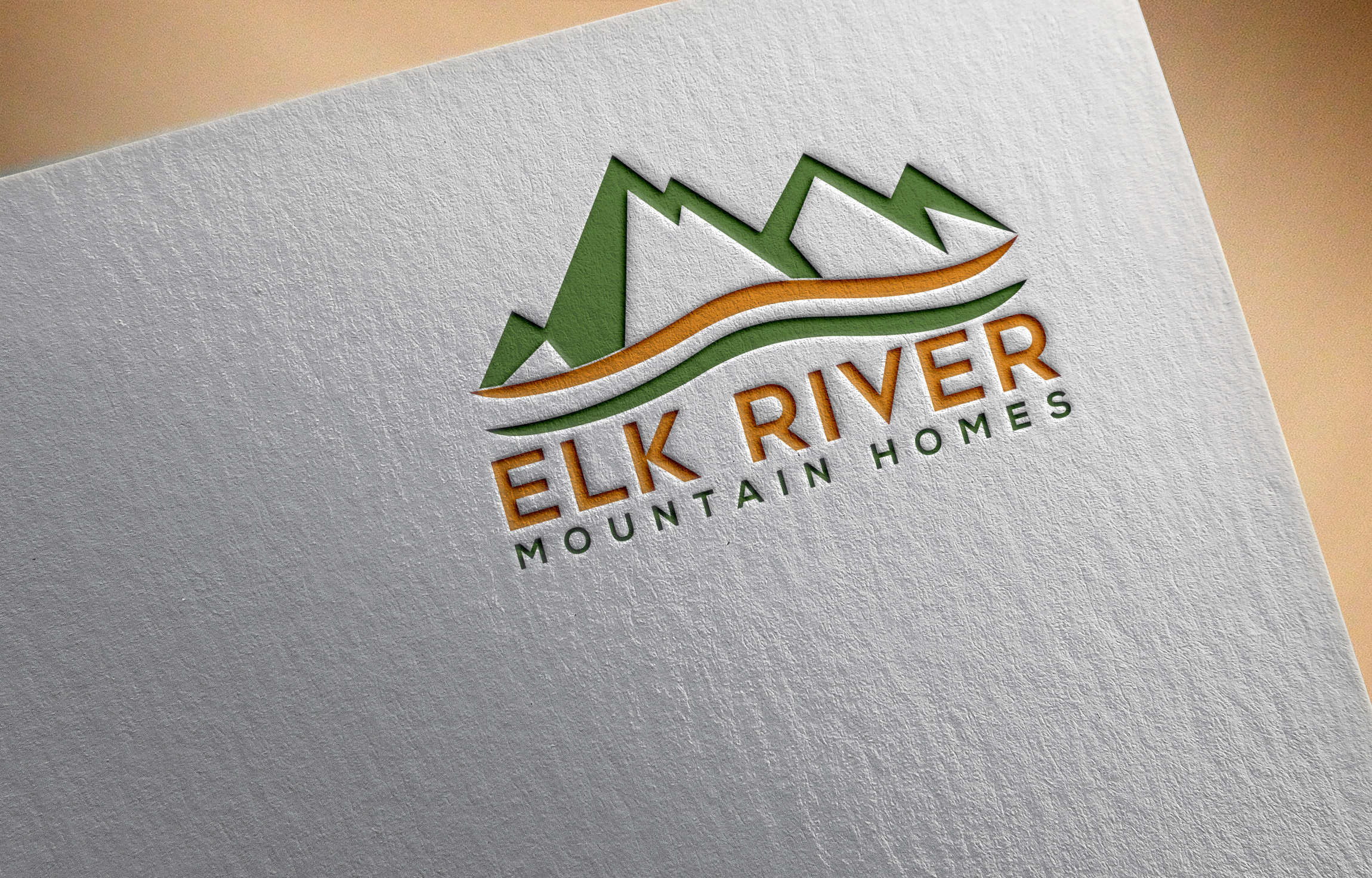 Logo Design by sakib8825 for Elk River Mountain Homes | Design #28154454