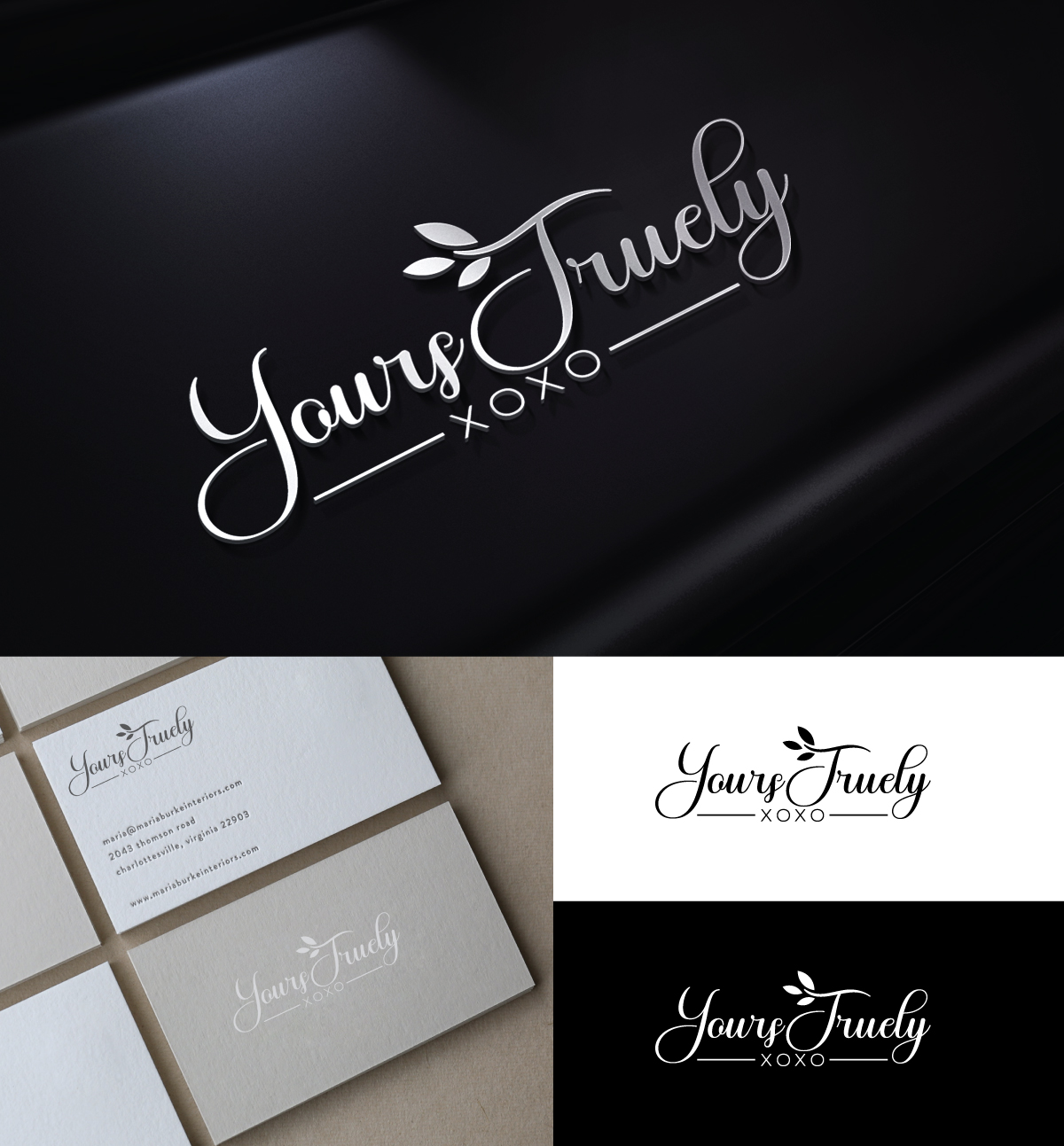 Logo Design by sol design2 for Yours Truly xoxo | Design #28121835