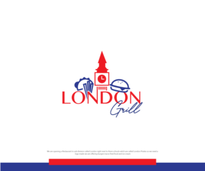 London Grill | Logo Design by ecorokerz