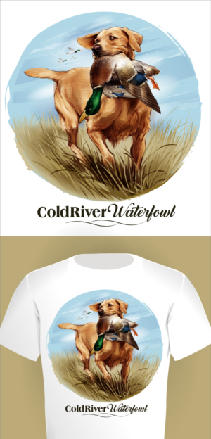 T-shirt Design by Suprakash 3 for ColdRIver Waterfowl | Design: #28153779