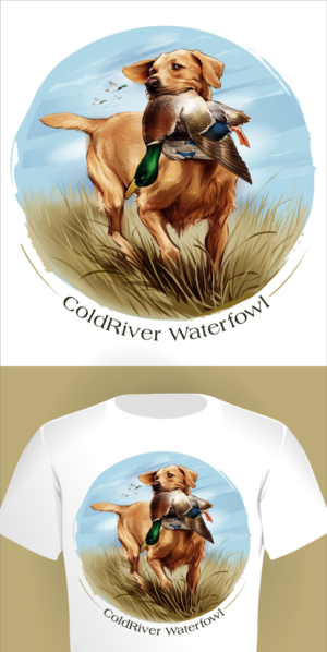 T-Shirt-Design von Suprakash 3 für ColdRIver Waterfowl | Design #28153780