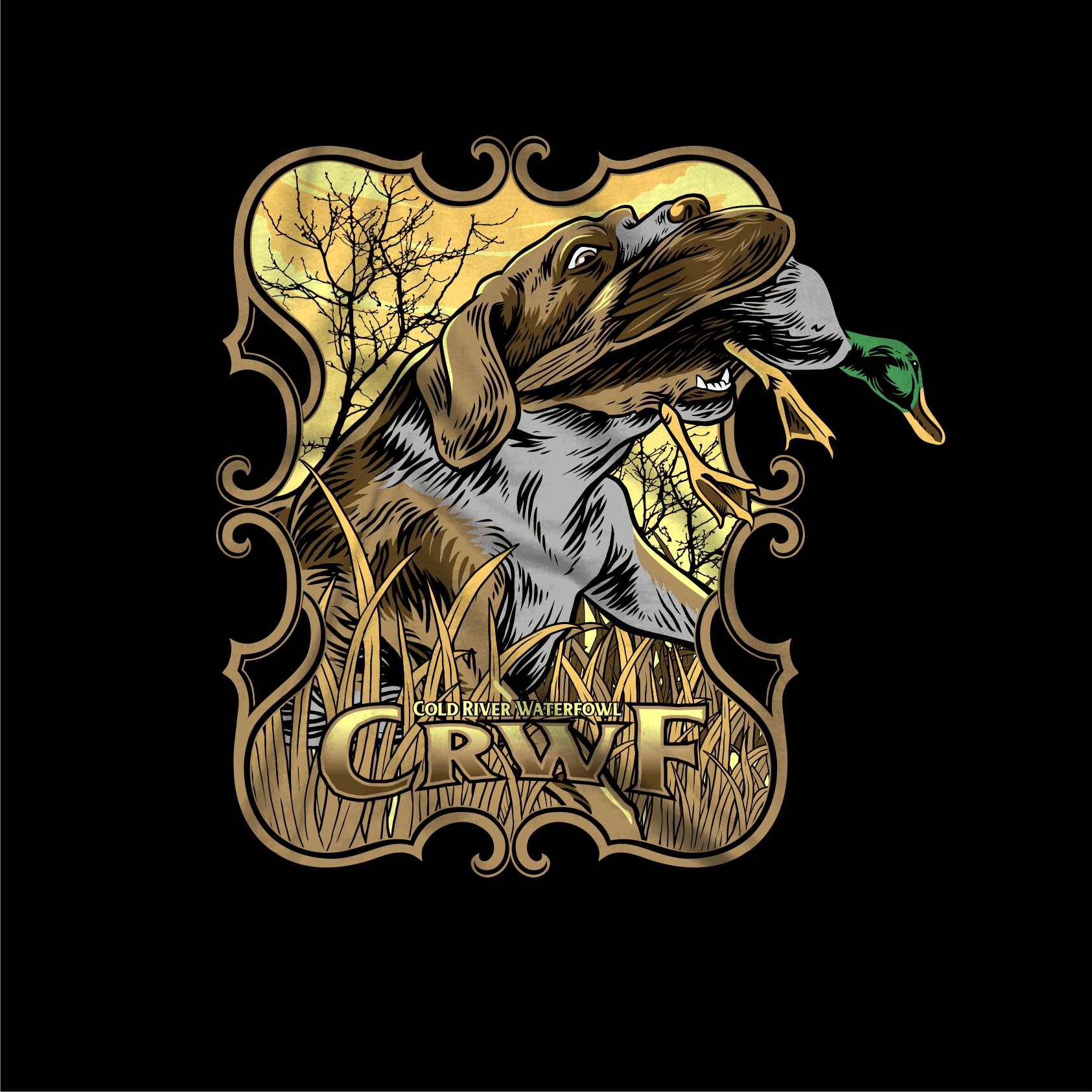 T-shirt Design by Yakuza20 for ColdRIver Waterfowl | Design #28127300