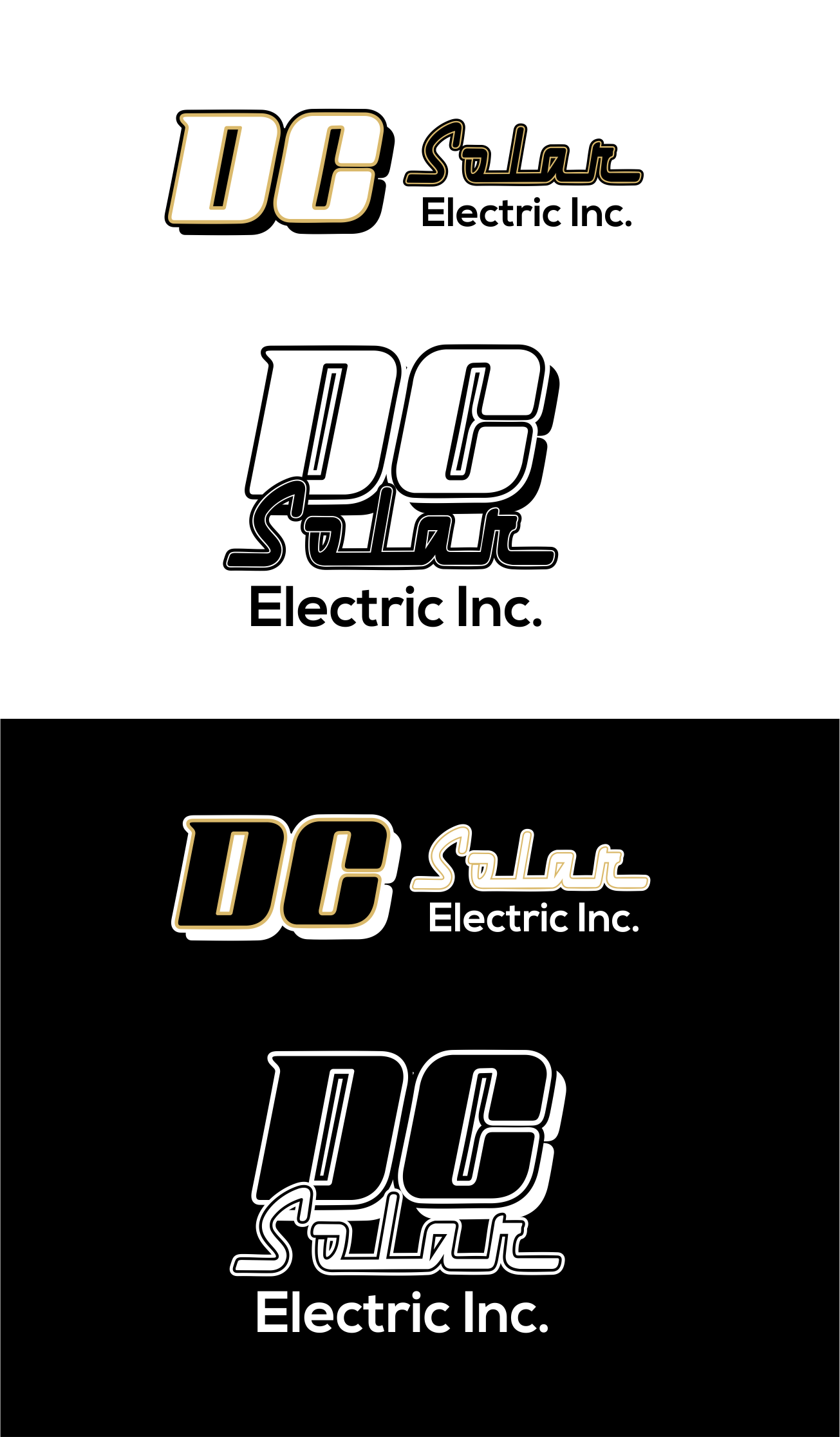 Logo-Design von Atiek für DC Solar Electric | Design #28120305