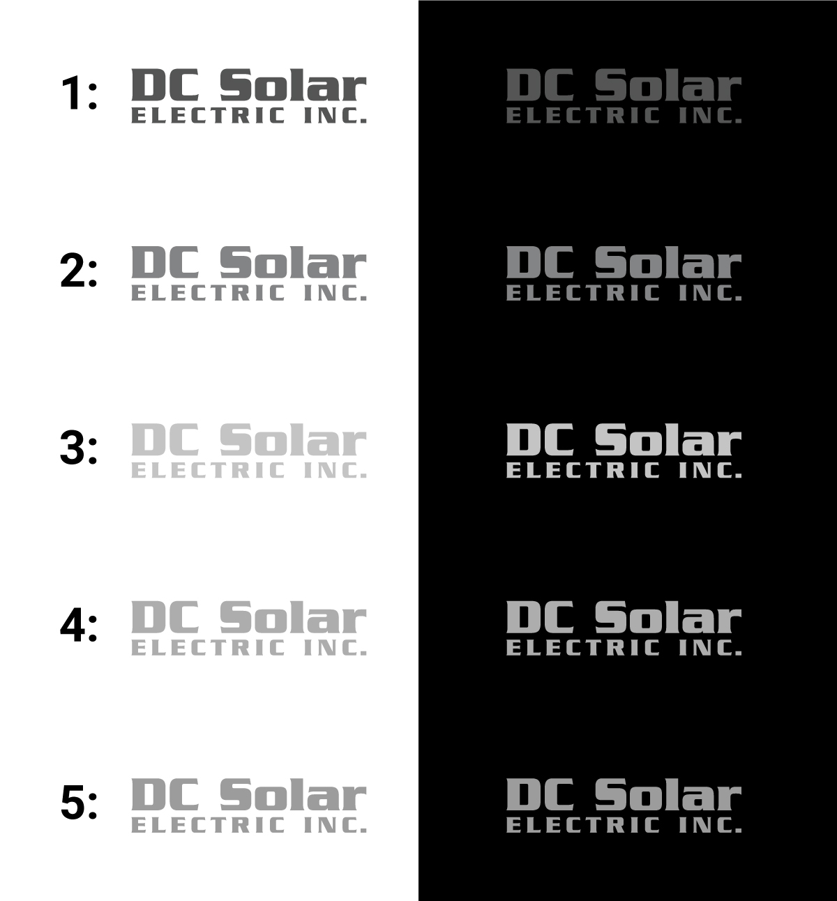 Logo-Design von nicia cita für DC Solar Electric | Design: #28126328