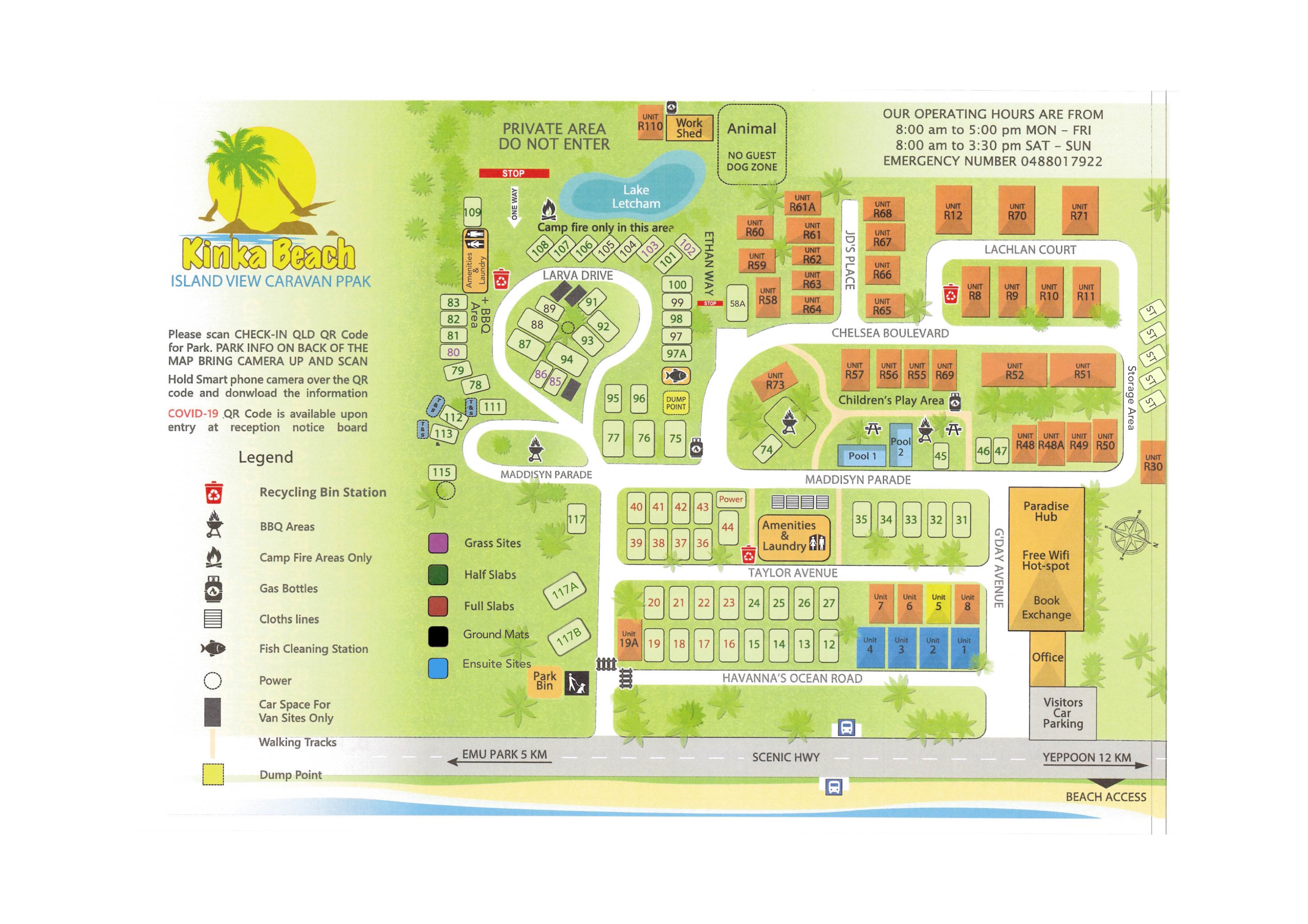 Graphic Design by Omelas for Island View Holiday Park Pty Ltd | Design #28121637
