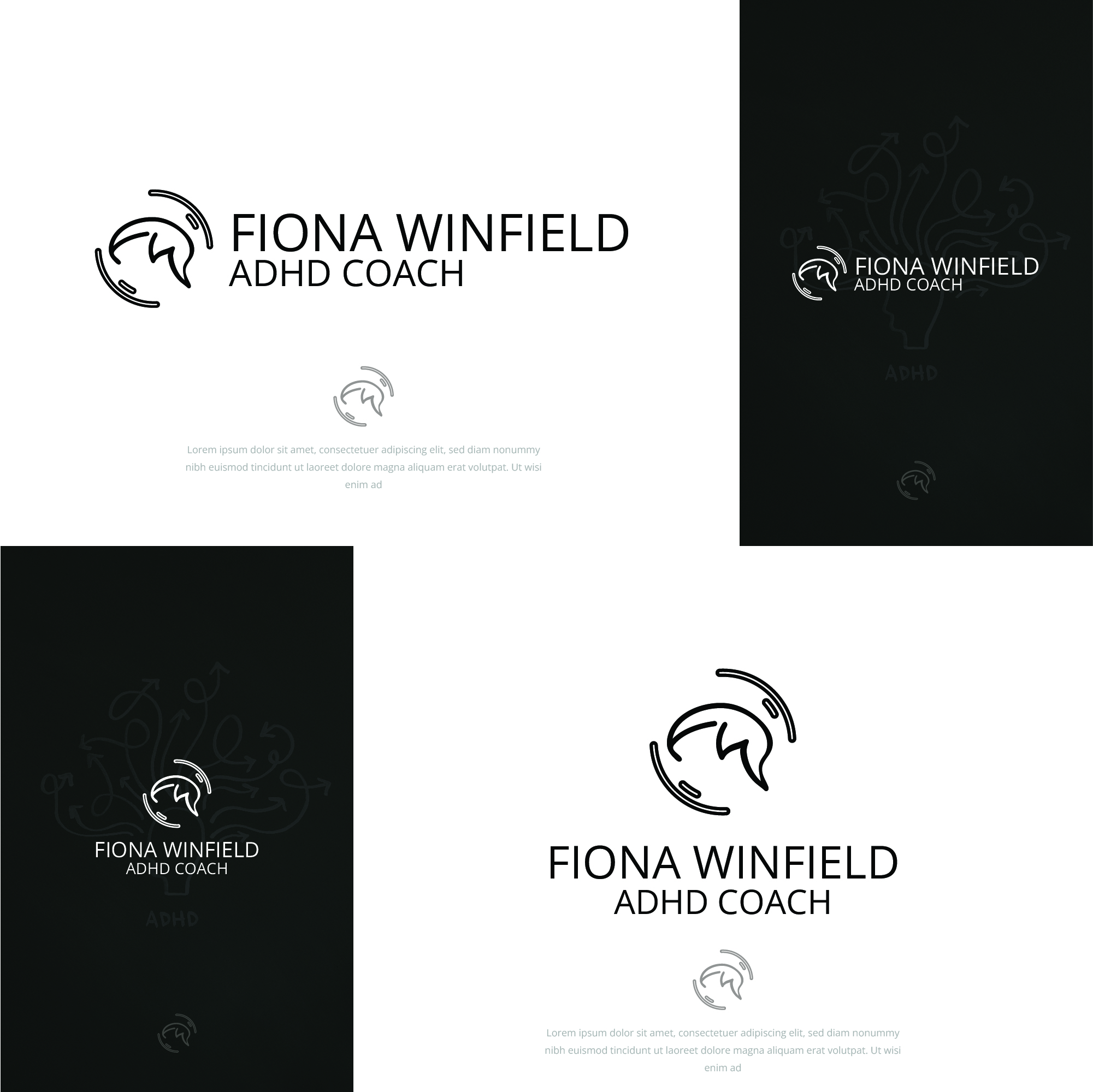 Diseño Gráfico por HMZDGN para Fiona Winfield ADHD Coach | Diseño #28130566