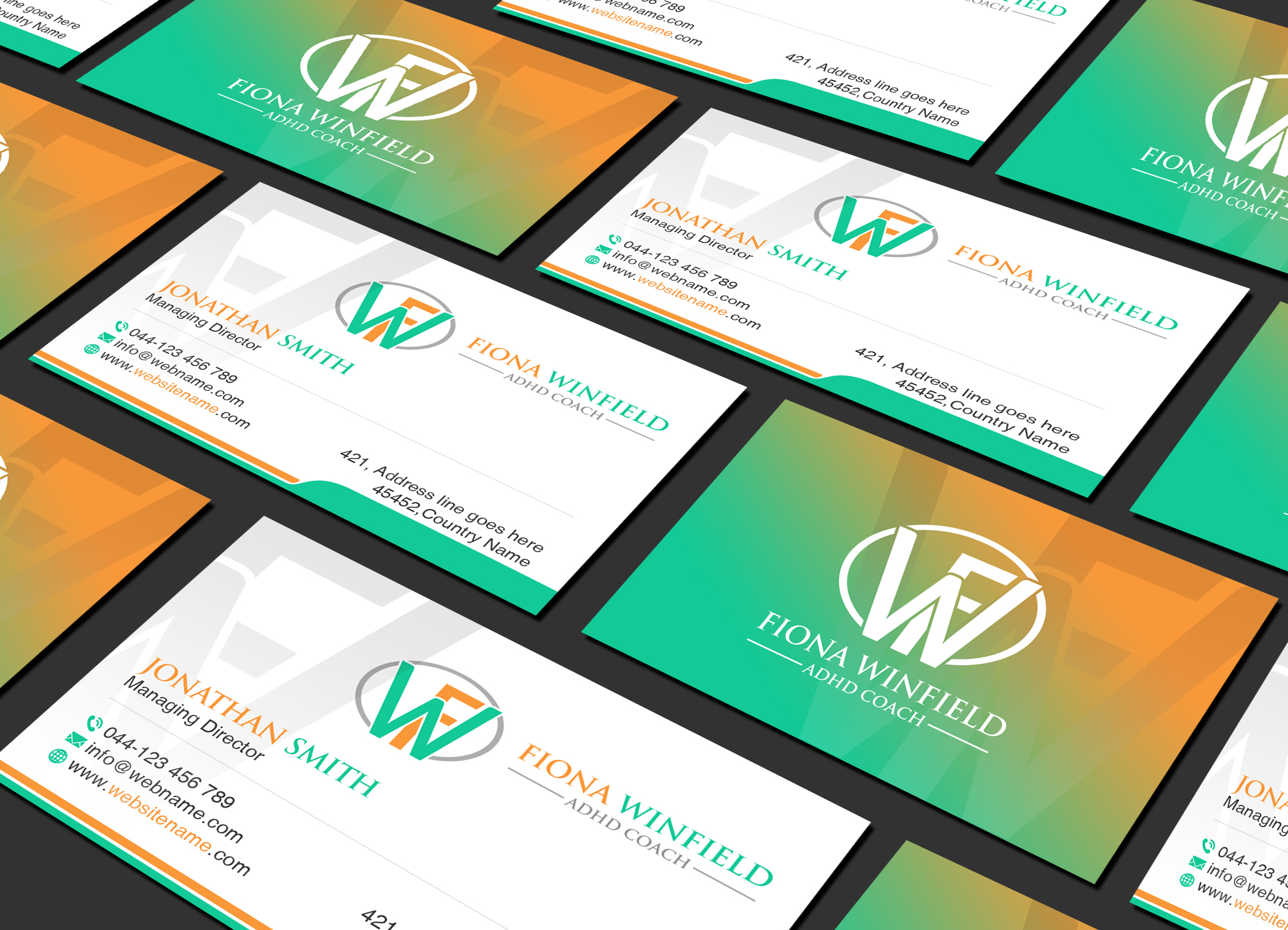 Graphic Design by Creations Box 2015 for Fiona Winfield ADHD Coach | Design #28124374