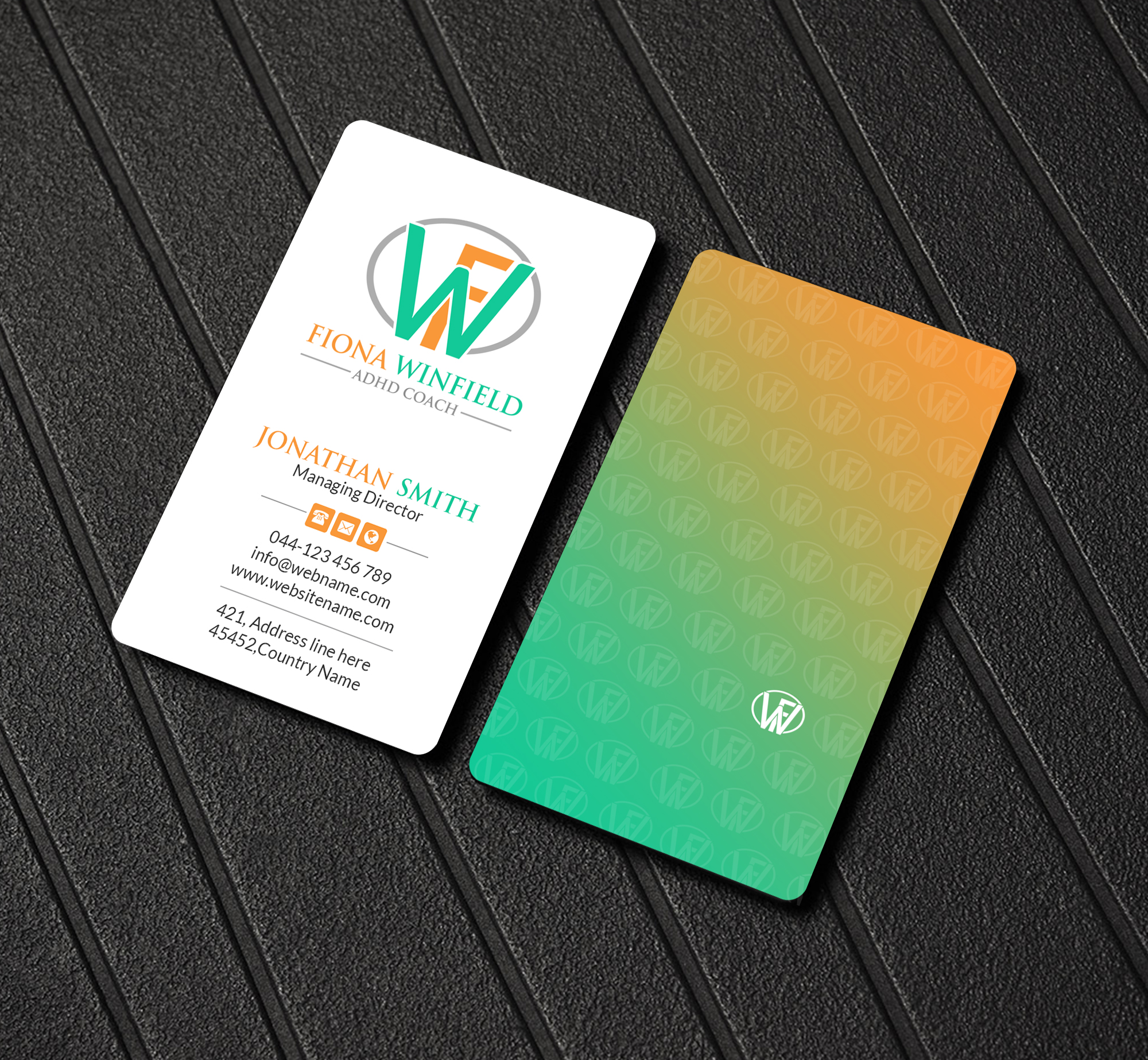 Graphic Design by Creations Box 2015 for Fiona Winfield ADHD Coach | Design #28124386