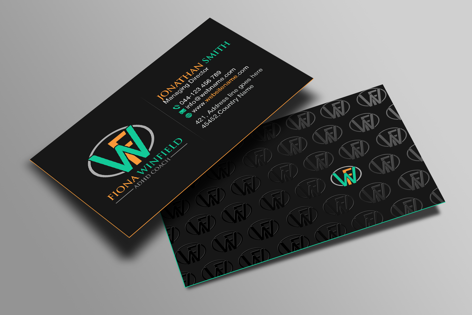 Graphic Design by Creations Box 2015 for Fiona Winfield ADHD Coach | Design #28124391