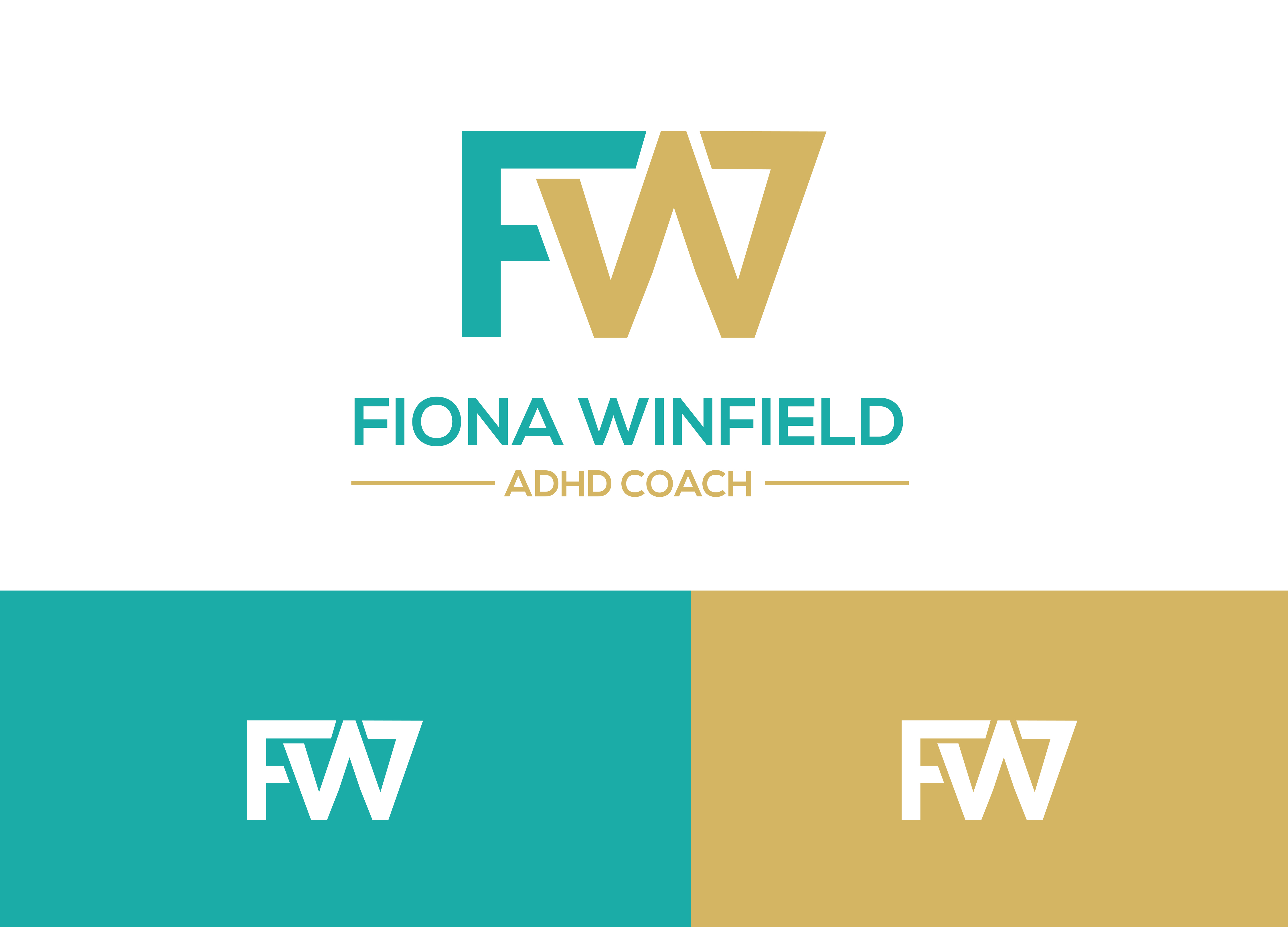 Diseño Gráfico por Creations Box 2015 para Fiona Winfield ADHD Coach | Diseño #28132904