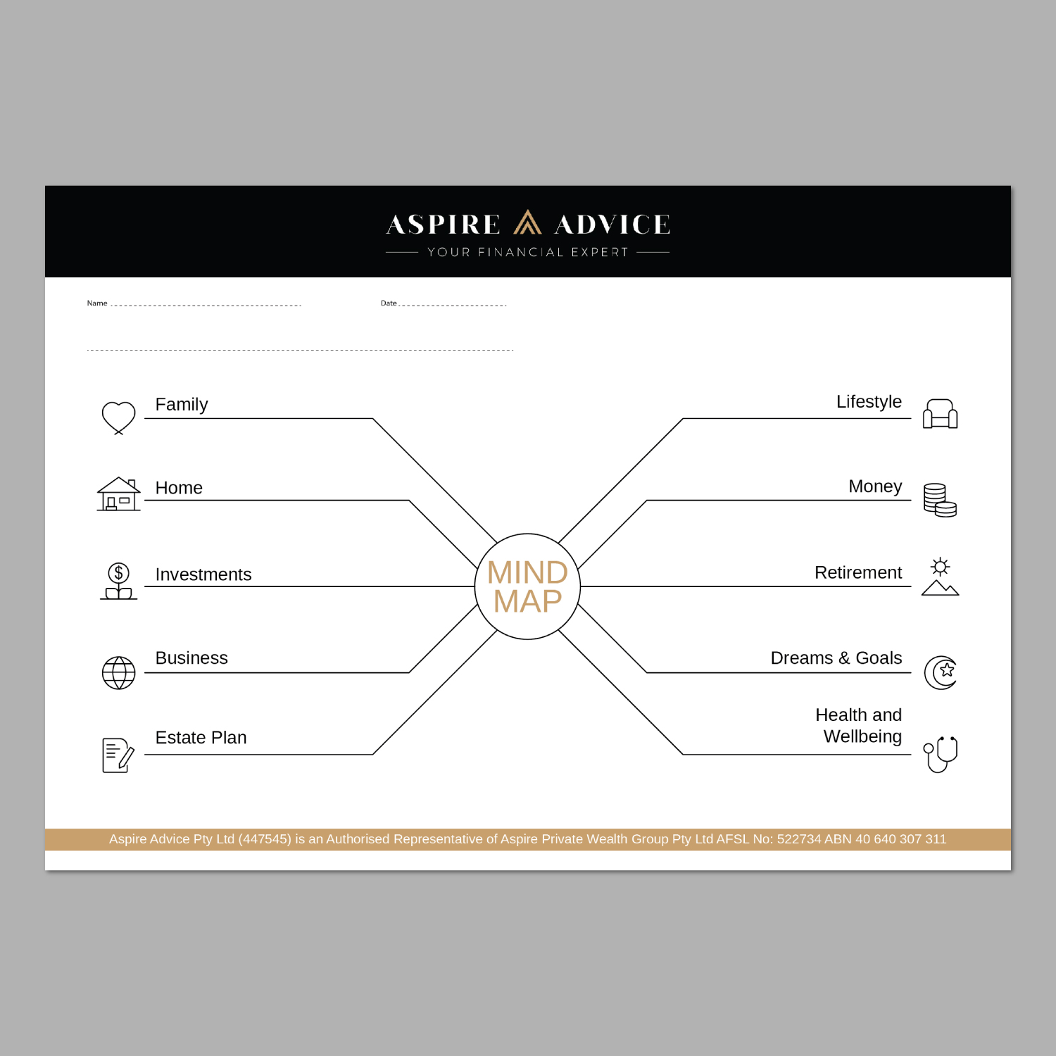 Stationery Design by Imagine design000 for Aspire Advice | Design #28123949
