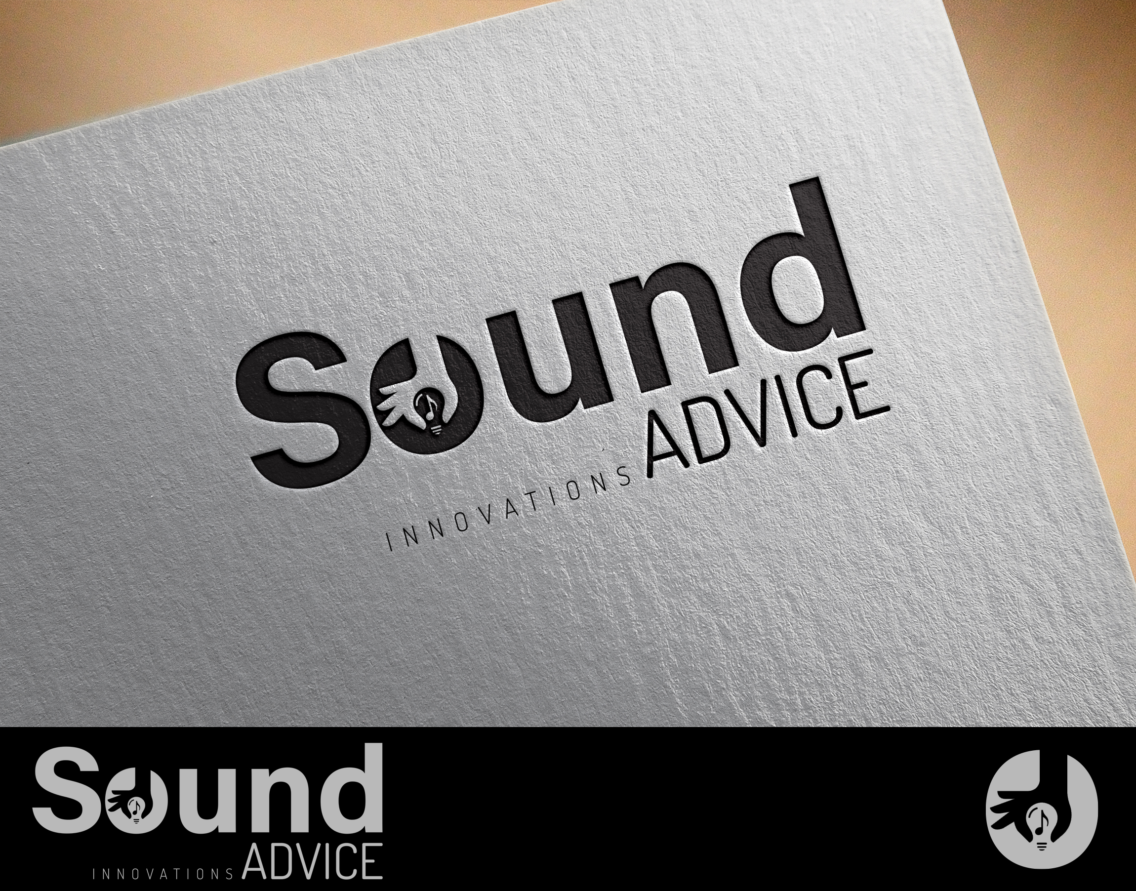 Logo Design by Anooshaa Kachhia for Sound advice innovations | Design #28204116