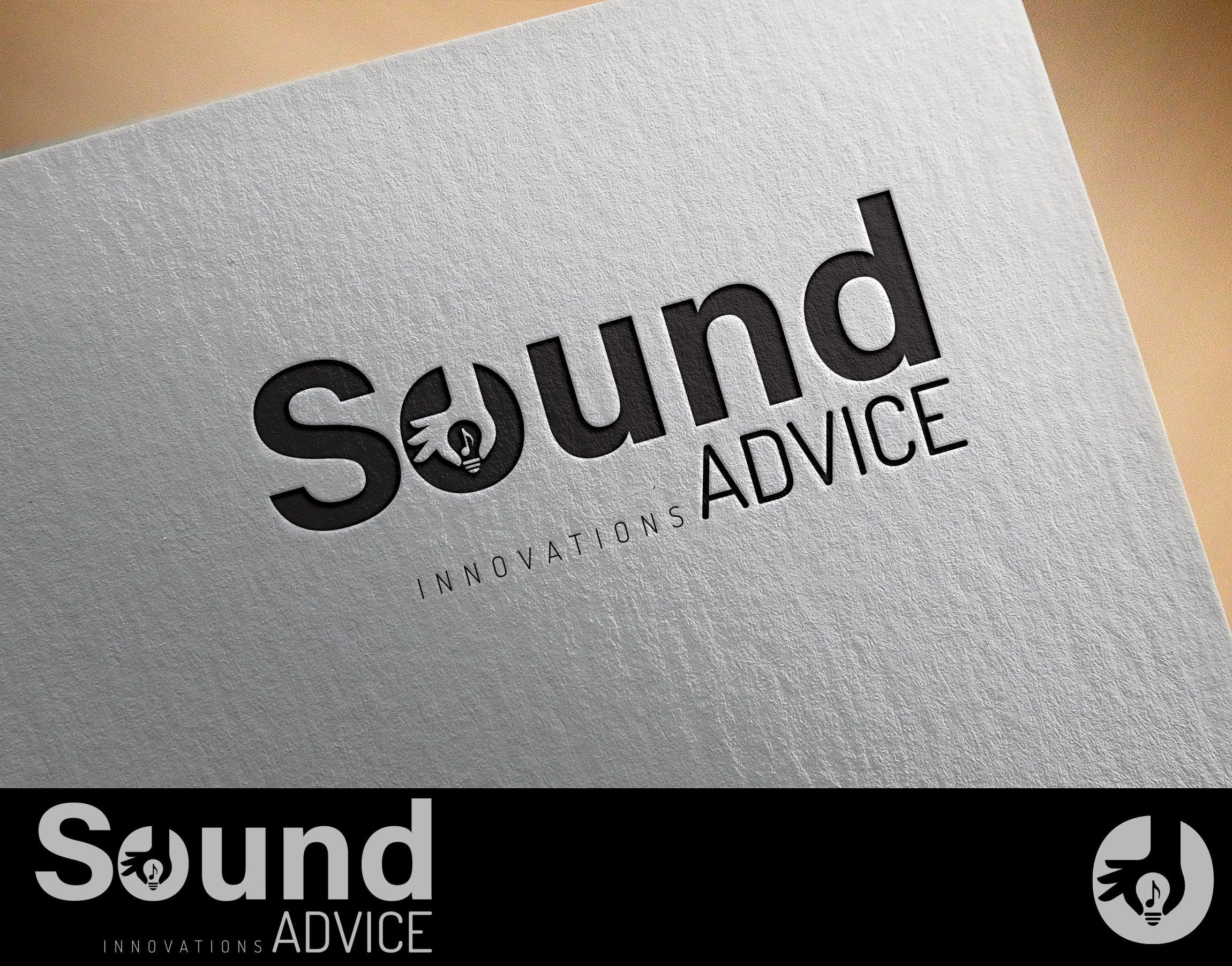 Logo Design by Anooshaa Kachhia for Sound advice innovations | Design: #28209925