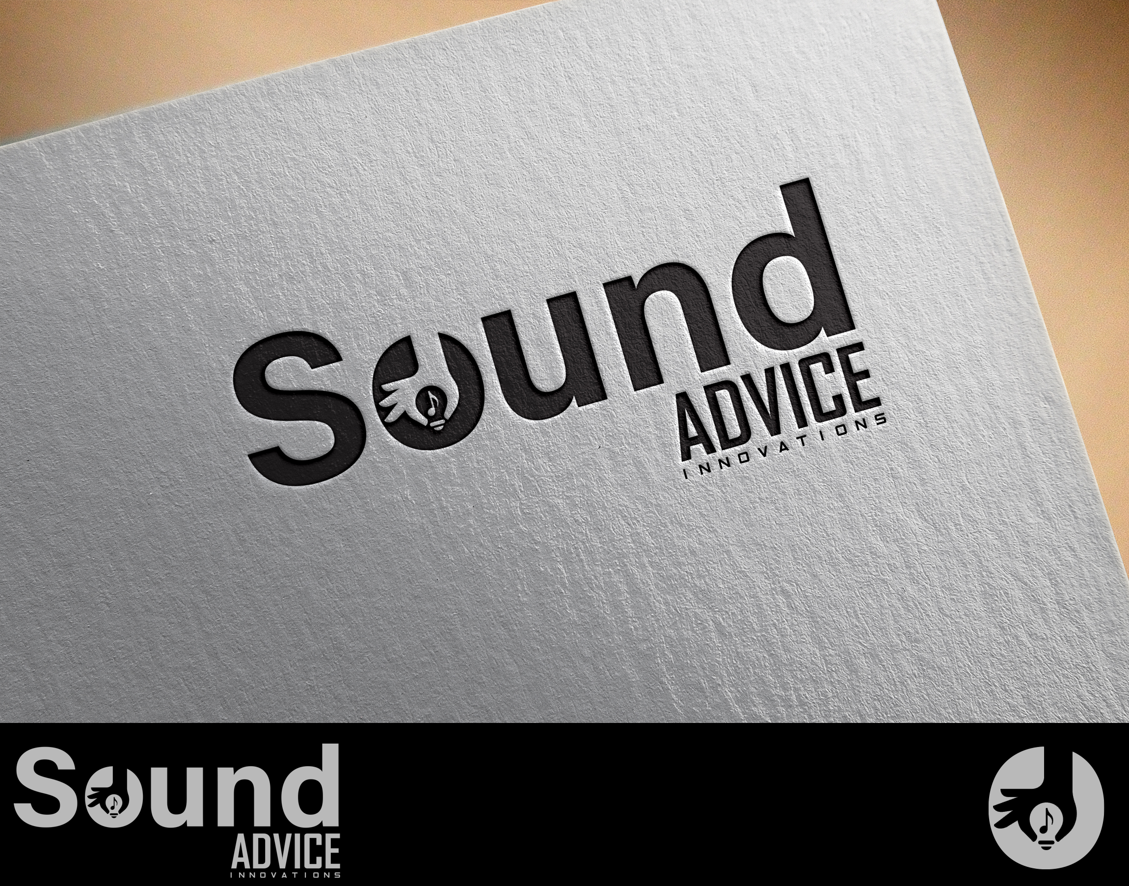 Diseño de Logo por Anooshaa Kachhia para Sound advice innovations | Diseño #28229733