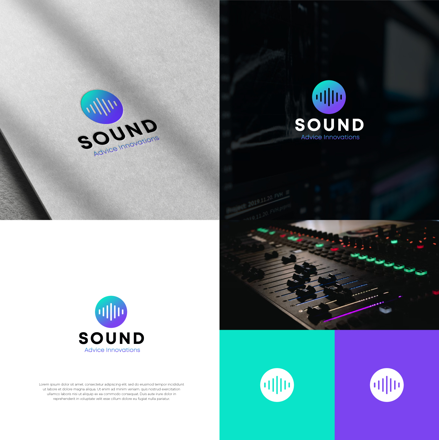 Logo Design by HWdesigns for Sound advice innovations | Design #28121830
