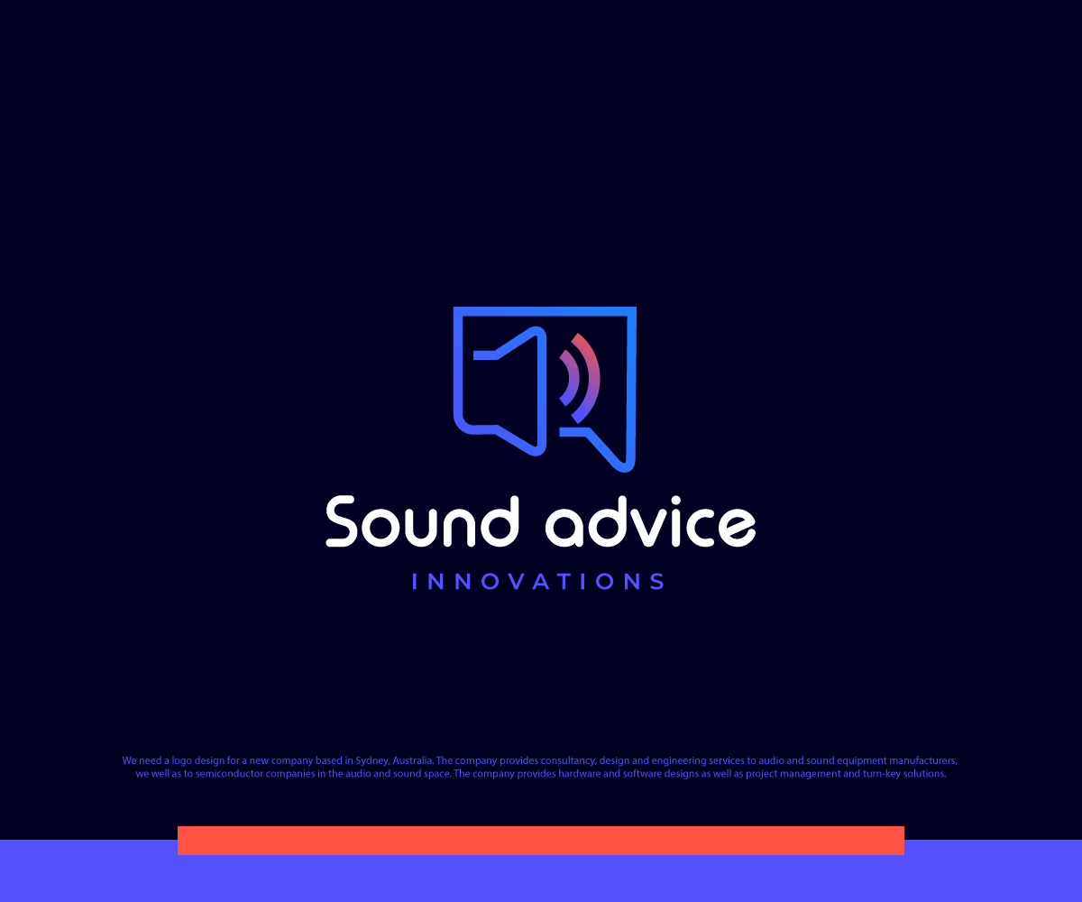Logo Design by ecorokerz for Sound advice innovations | Design #28121536