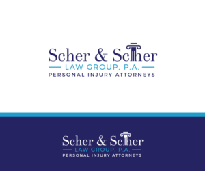 Scher & Scher Law Group, P.A.  Personal injury attorneys | Diseño de Logo por ecorokerz