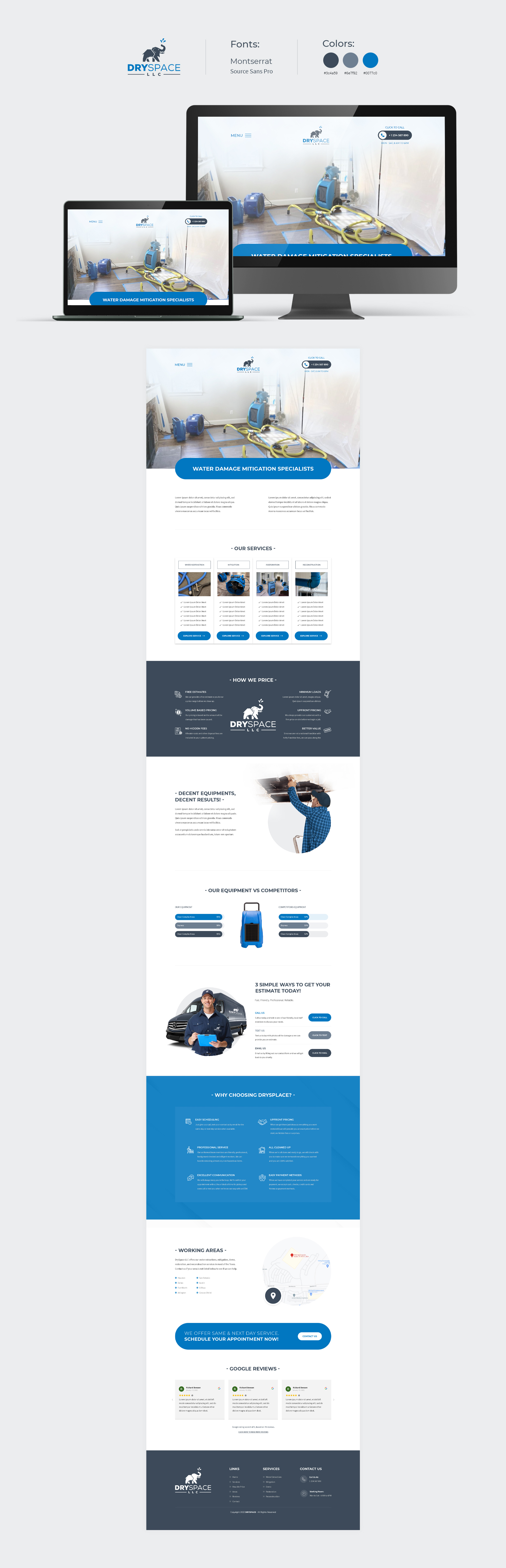 Diseño Wordpress por PP² para DRYSPACE LLC | Diseño #28141915