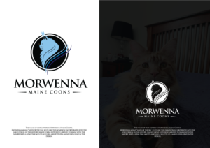 Logo Design by MO Rabos for Morwenna Maine Coons | Design: #28143779