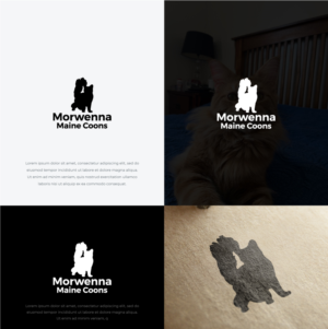 Logo Design by HWdesigns for Morwenna Maine Coons | Design #28127678