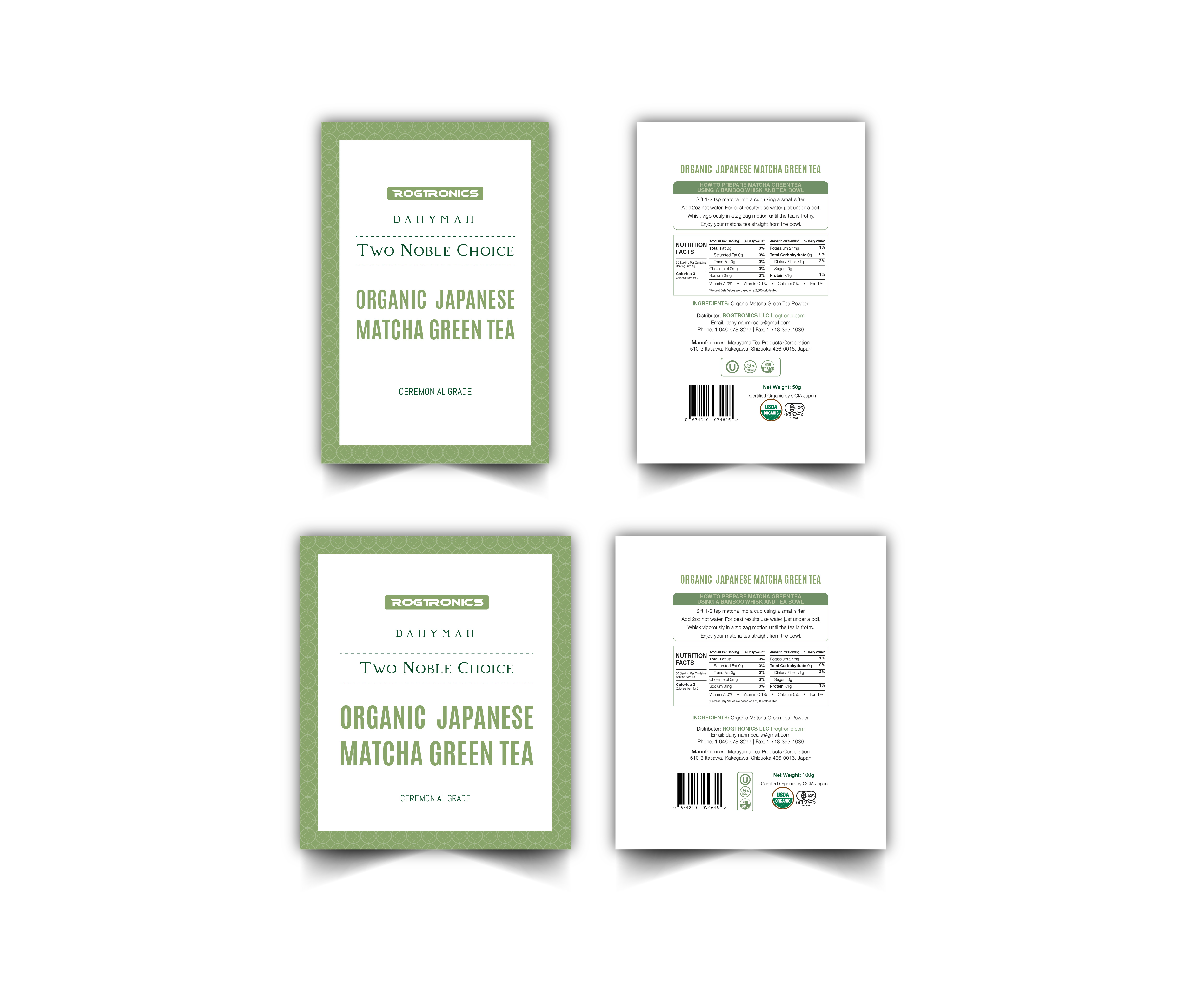 Label Design by Heshara for ROGTRONICS LLC | Design #28129595